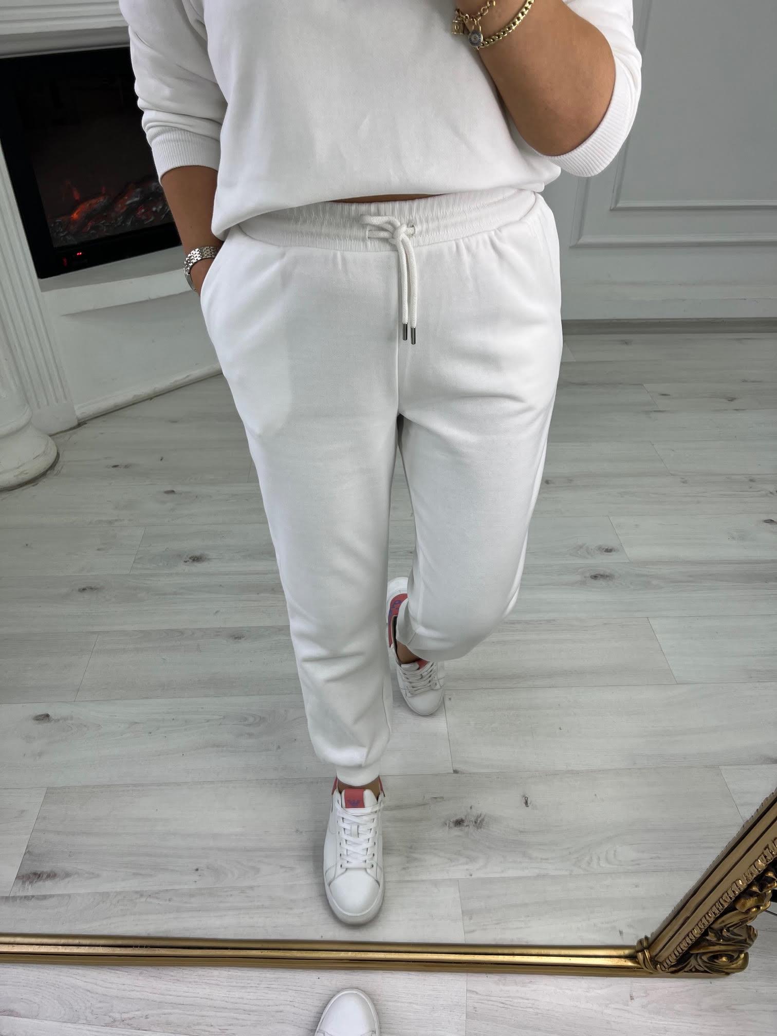 010 Yarım Fermuarlı Takım BEYAZ