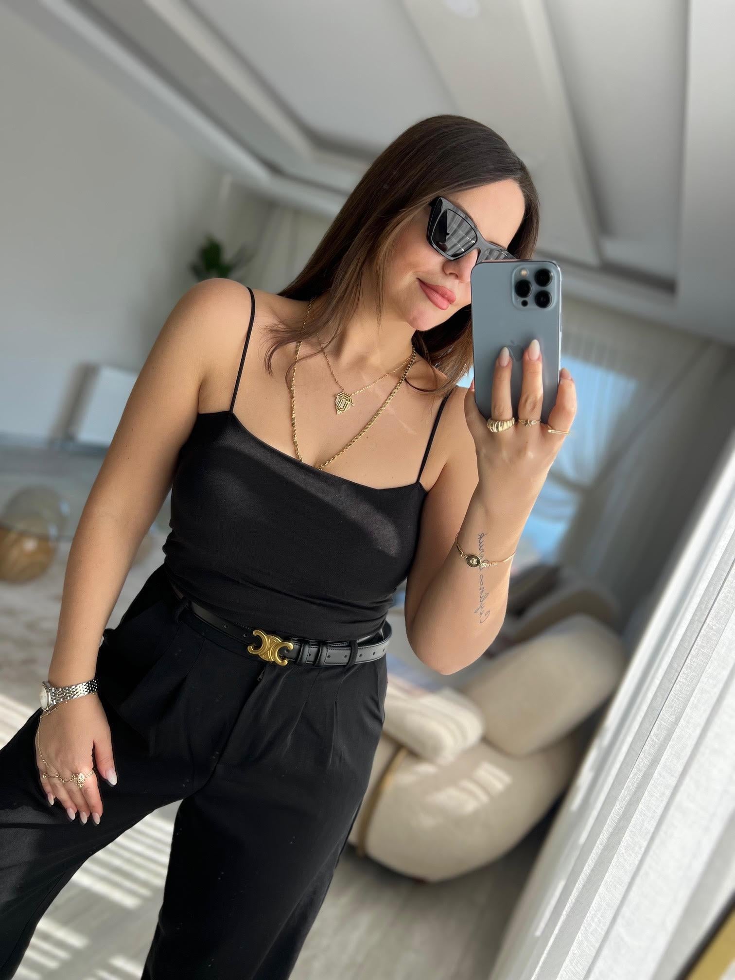 0159 İp Askılı Top SİYAH