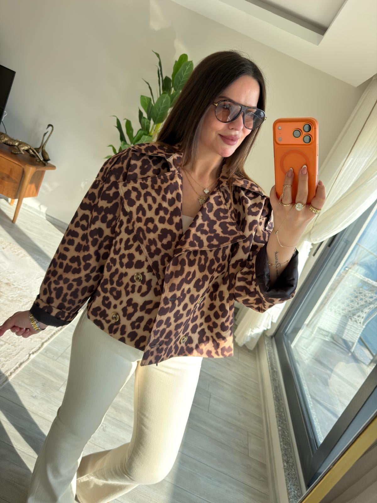 0223 Leopar Ceket LEOPAR