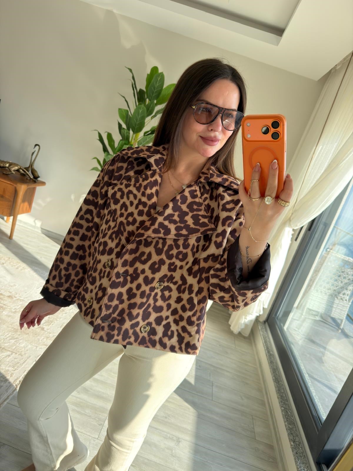 0223 Leopar Ceket LEOPAR