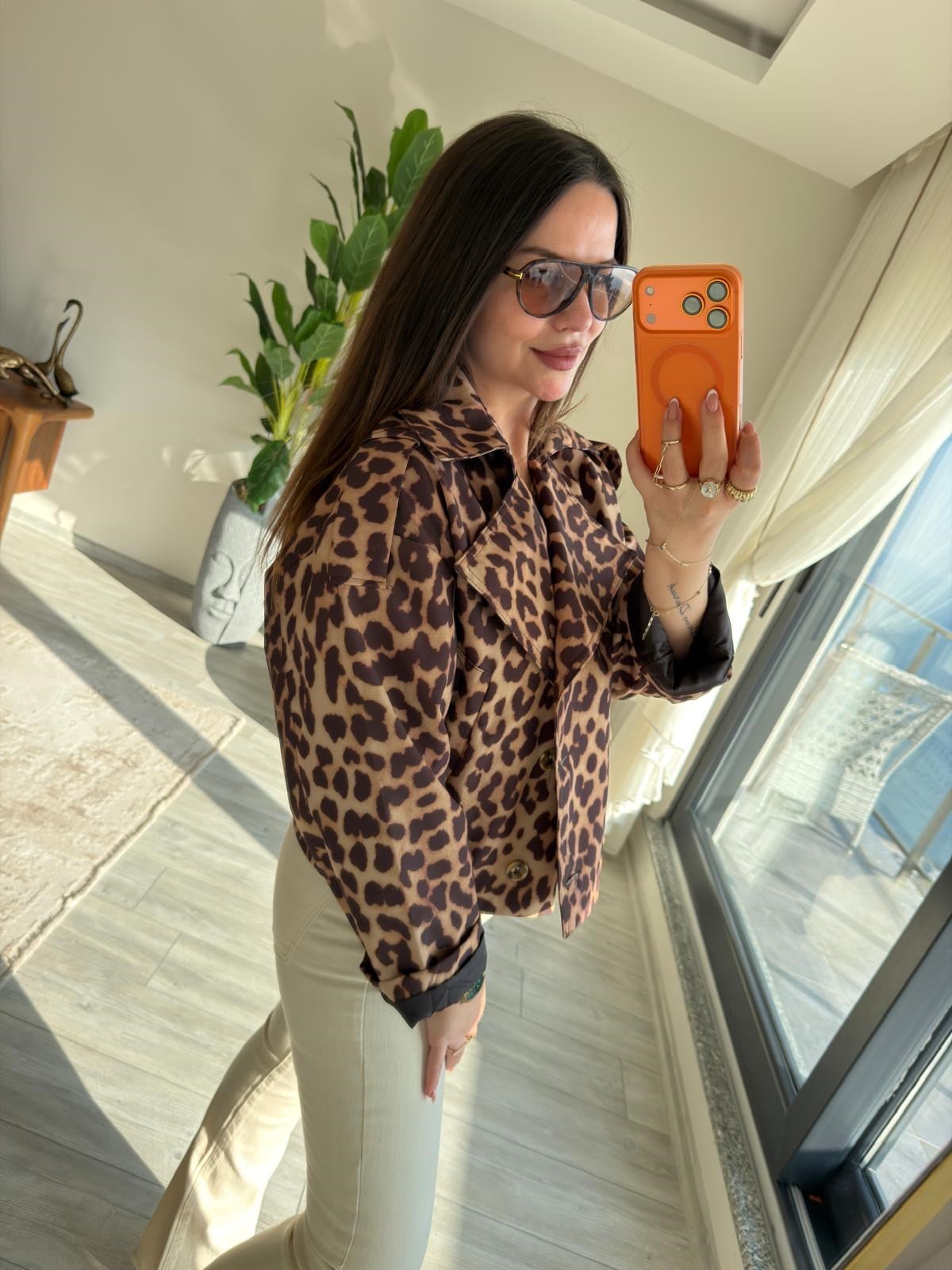 0223 Leopar Ceket LEOPAR