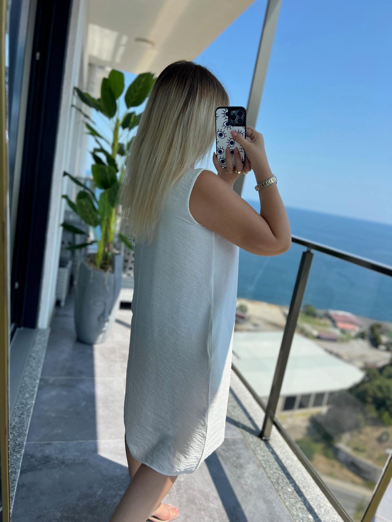 026 Çan Elbise BEYAZ