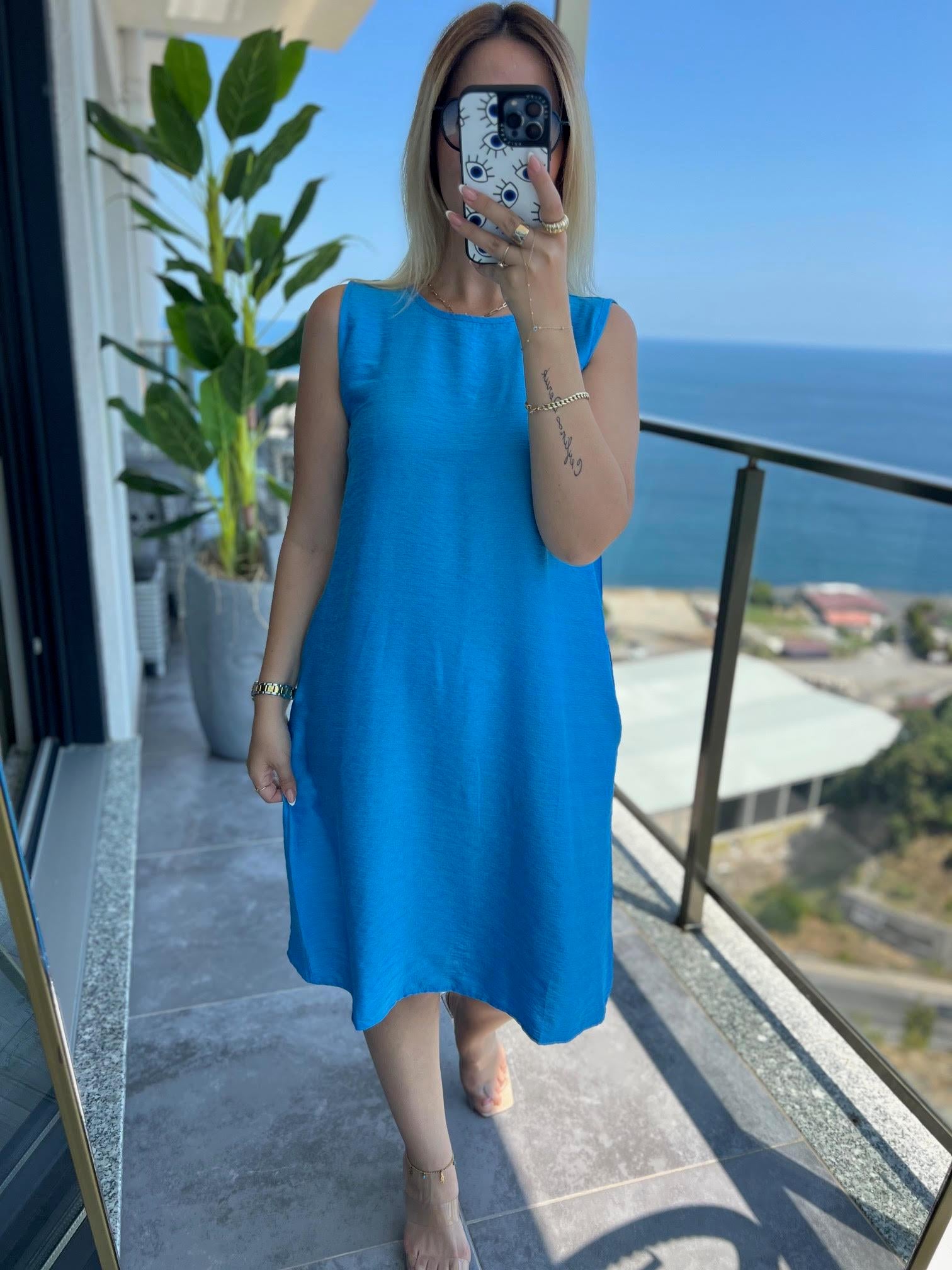 026 Çan Elbise MAVİ