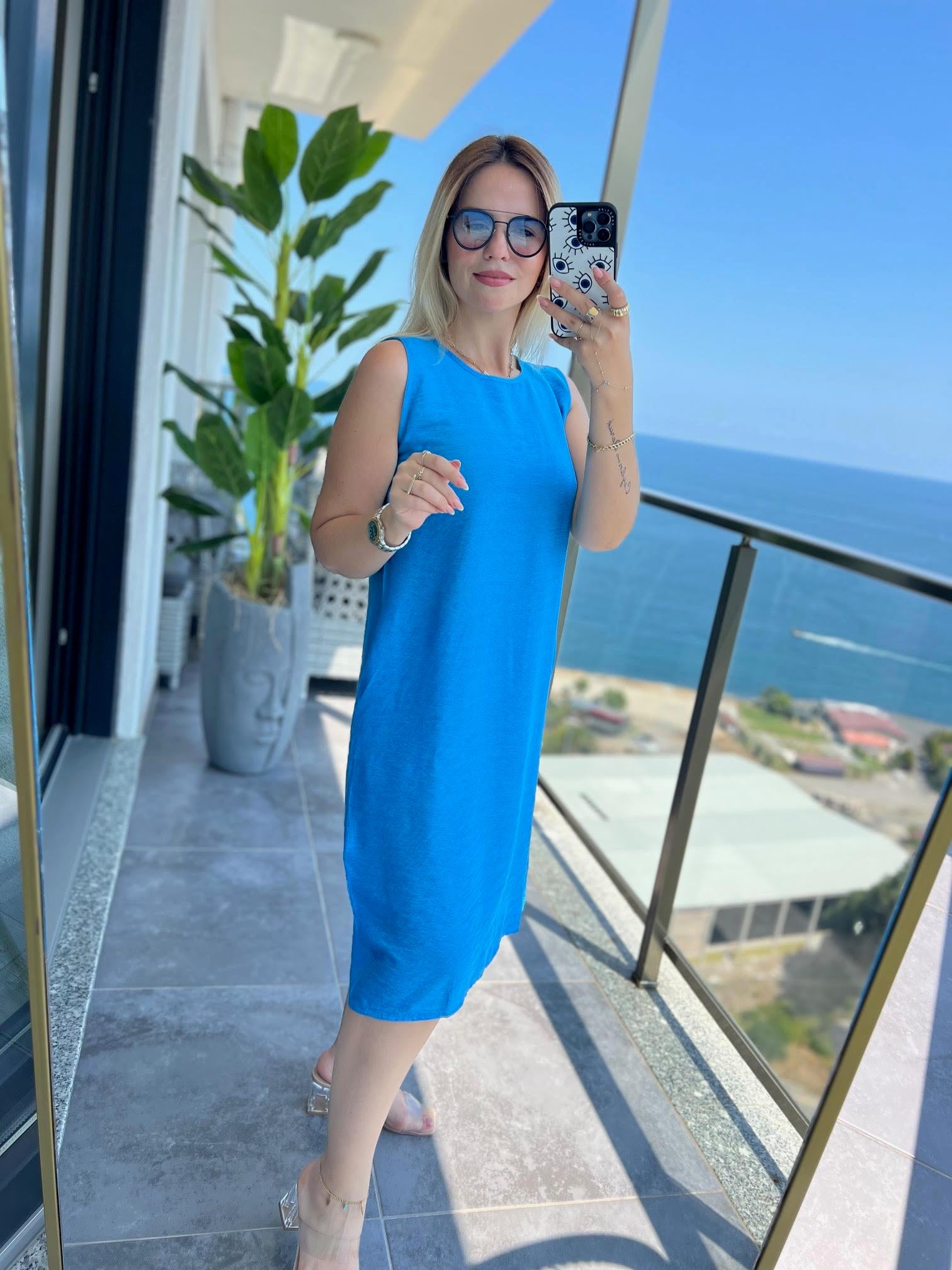 026 Çan Elbise MAVİ