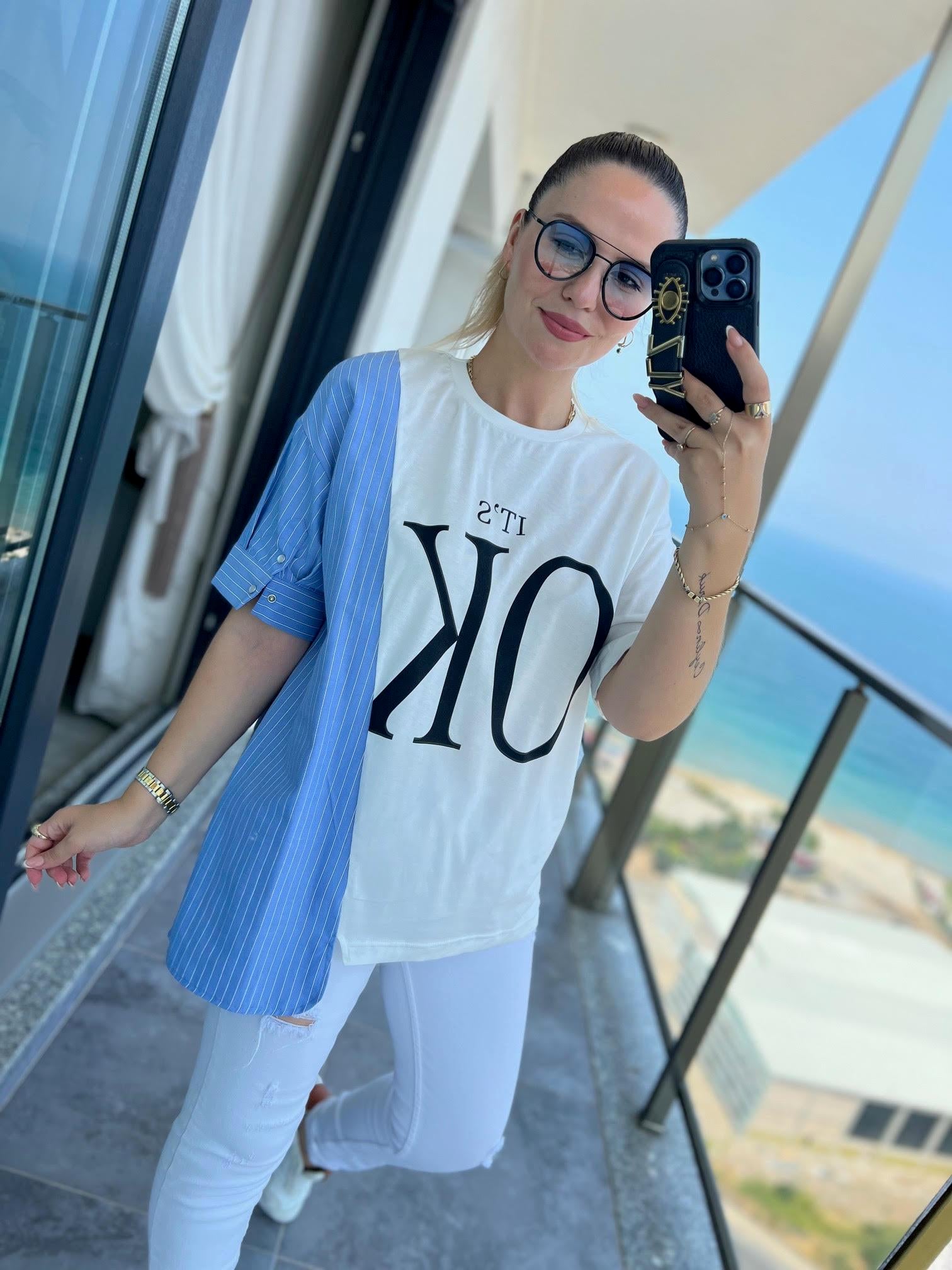 0297 Tasarım Tshirt BEYAZ