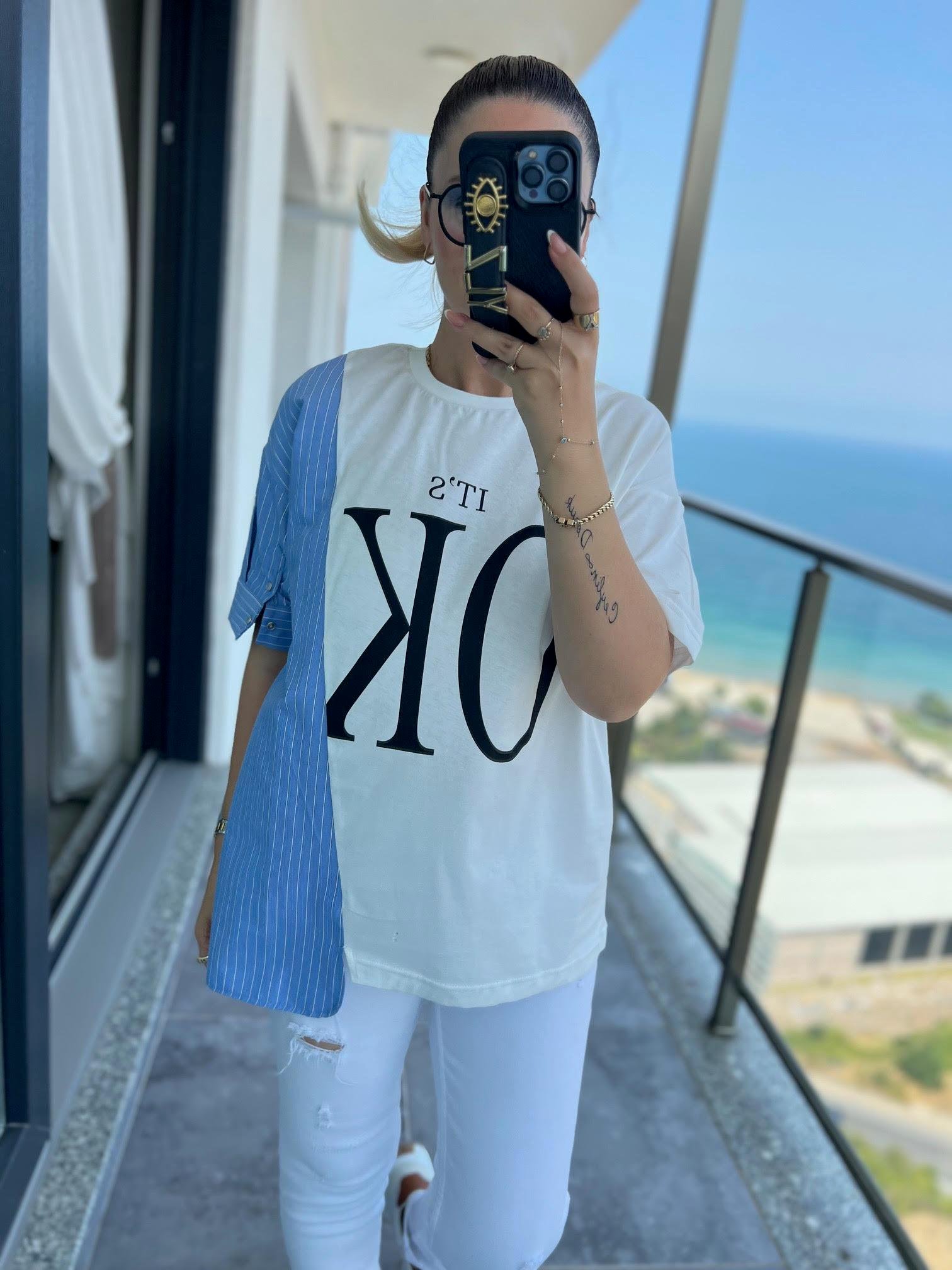 0297 Tasarım Tshirt BEYAZ