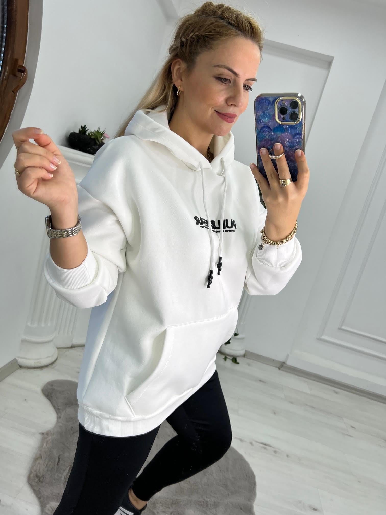 03 Sweat BEYAZ
