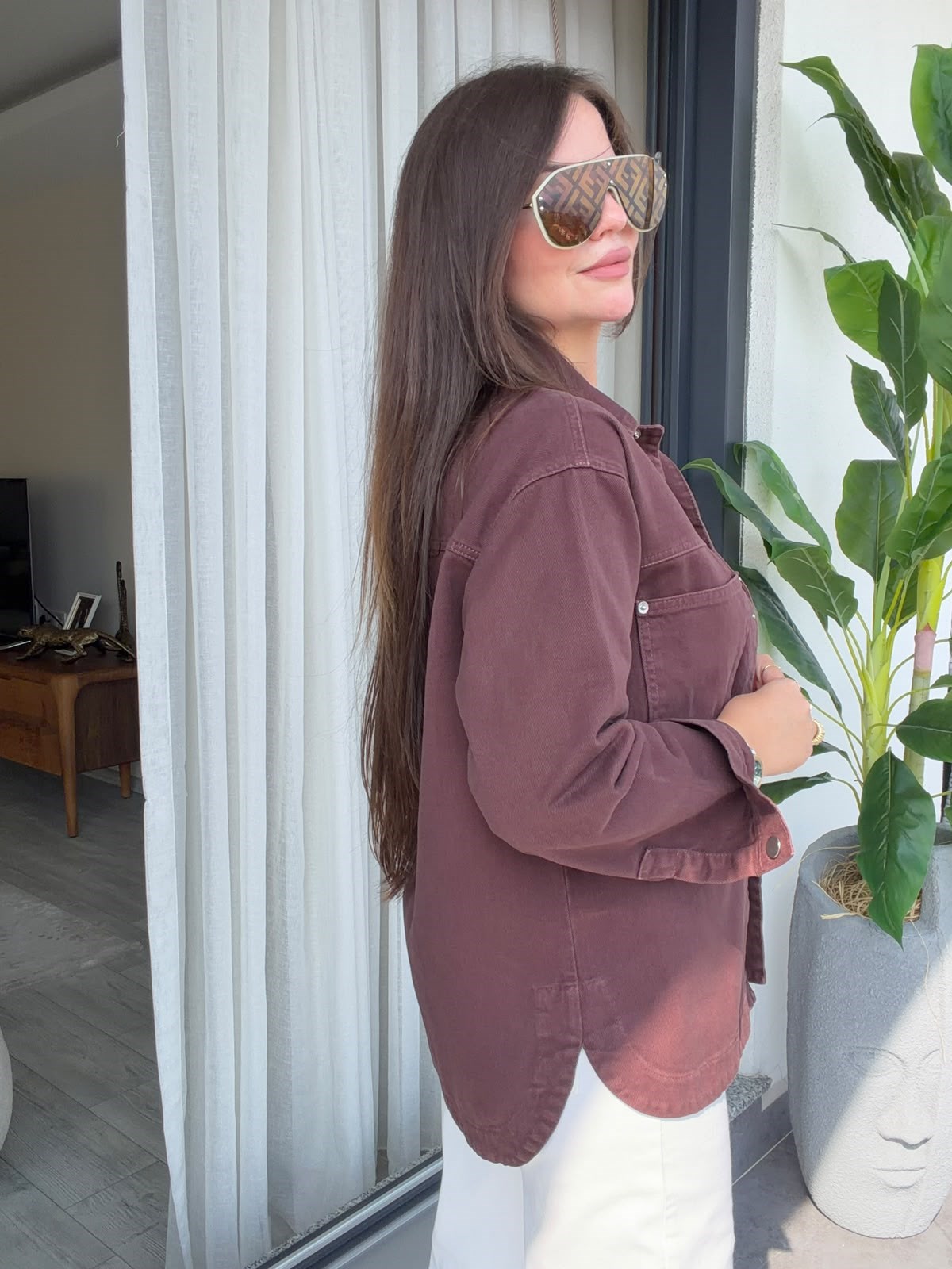 1000 Ceket ACI KAHVE