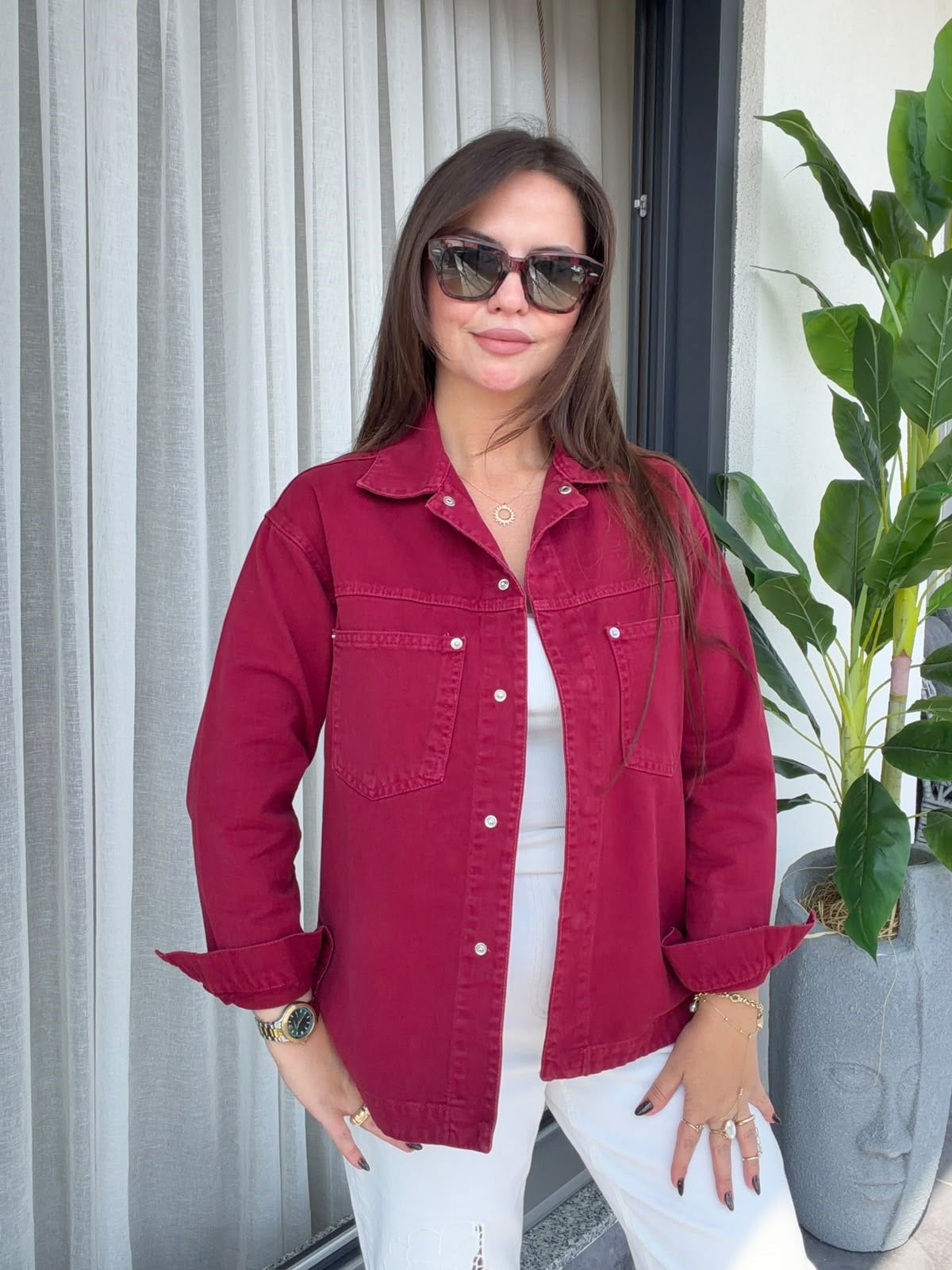 1000 Ceket BORDO
