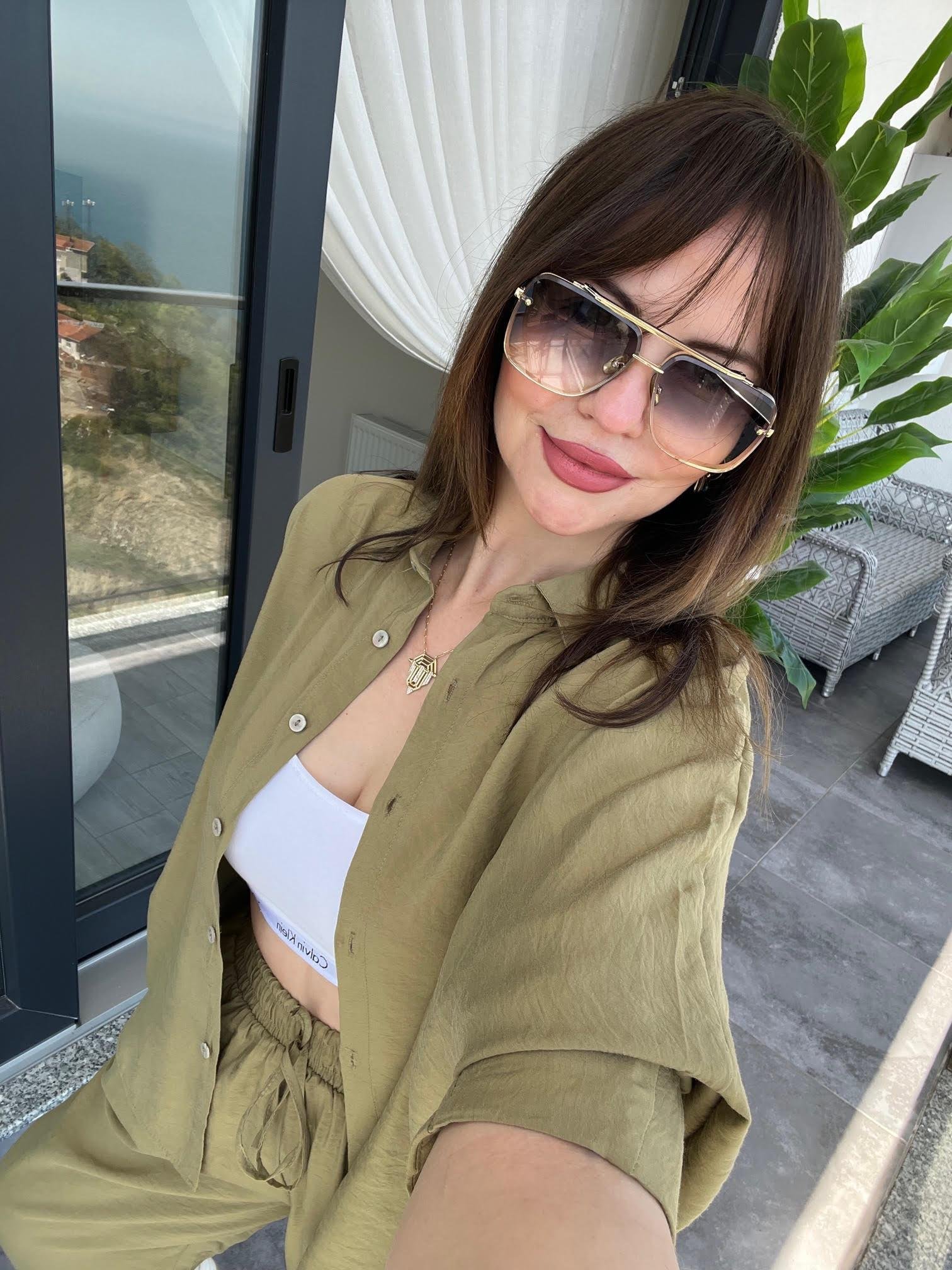 1190 Standart Beden Takım olive