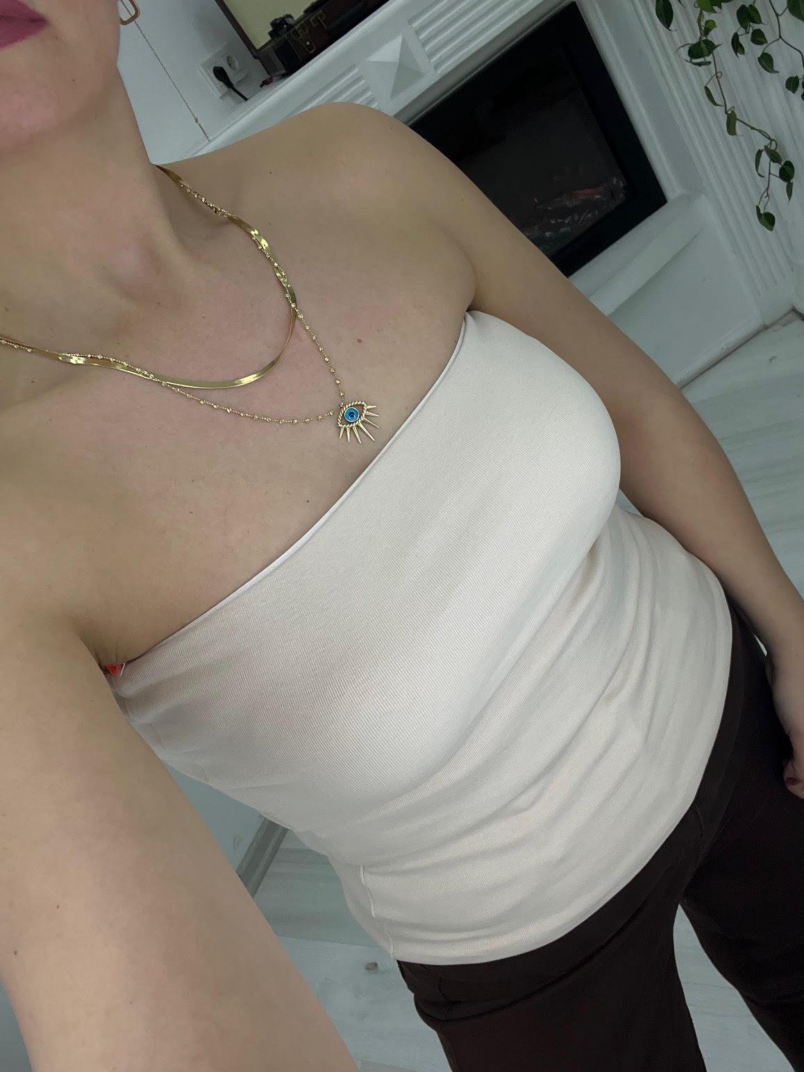 16068 Straplez Crop Atlet BEJ