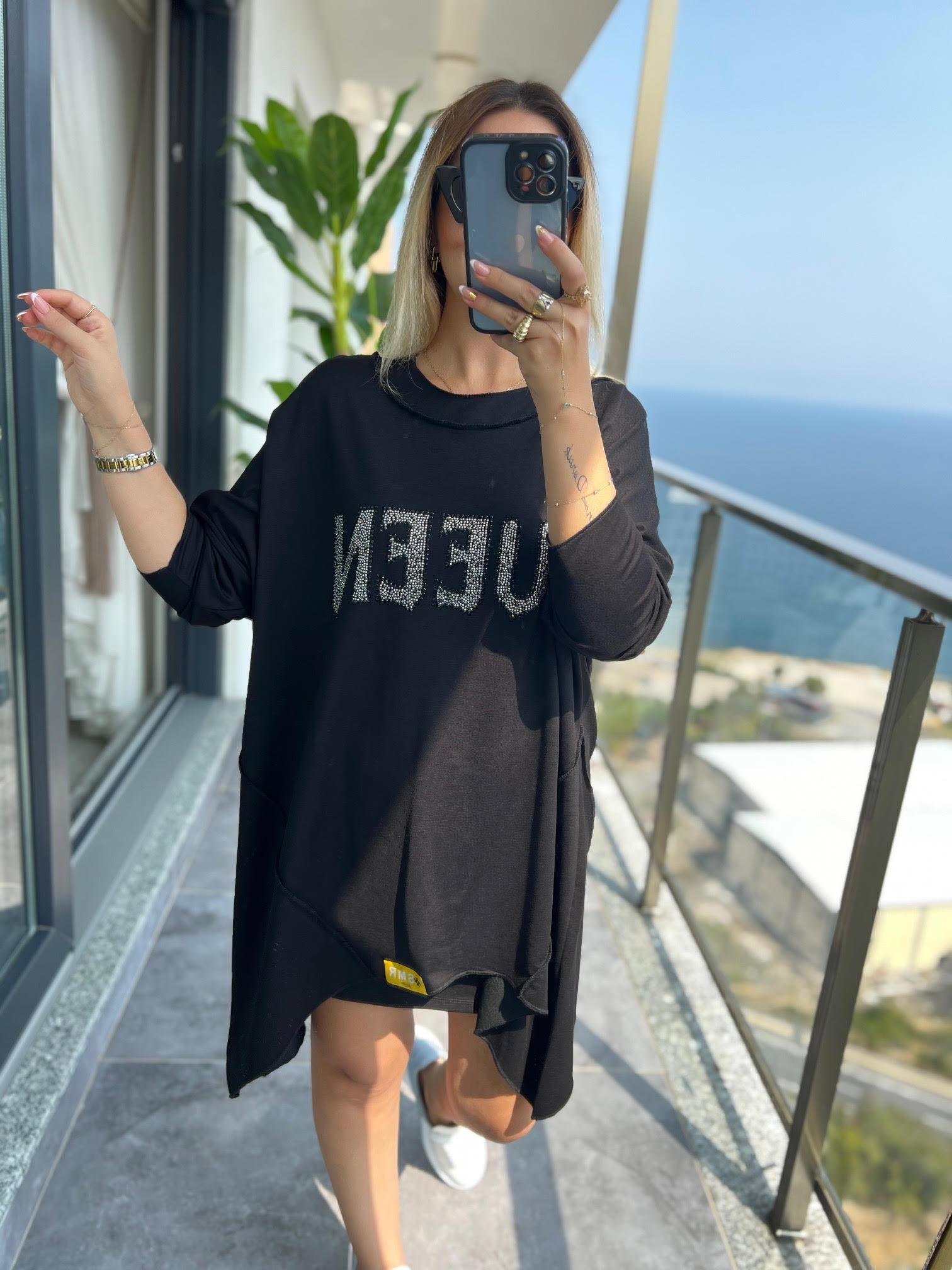 212294 Tunik Bluz SİYAH