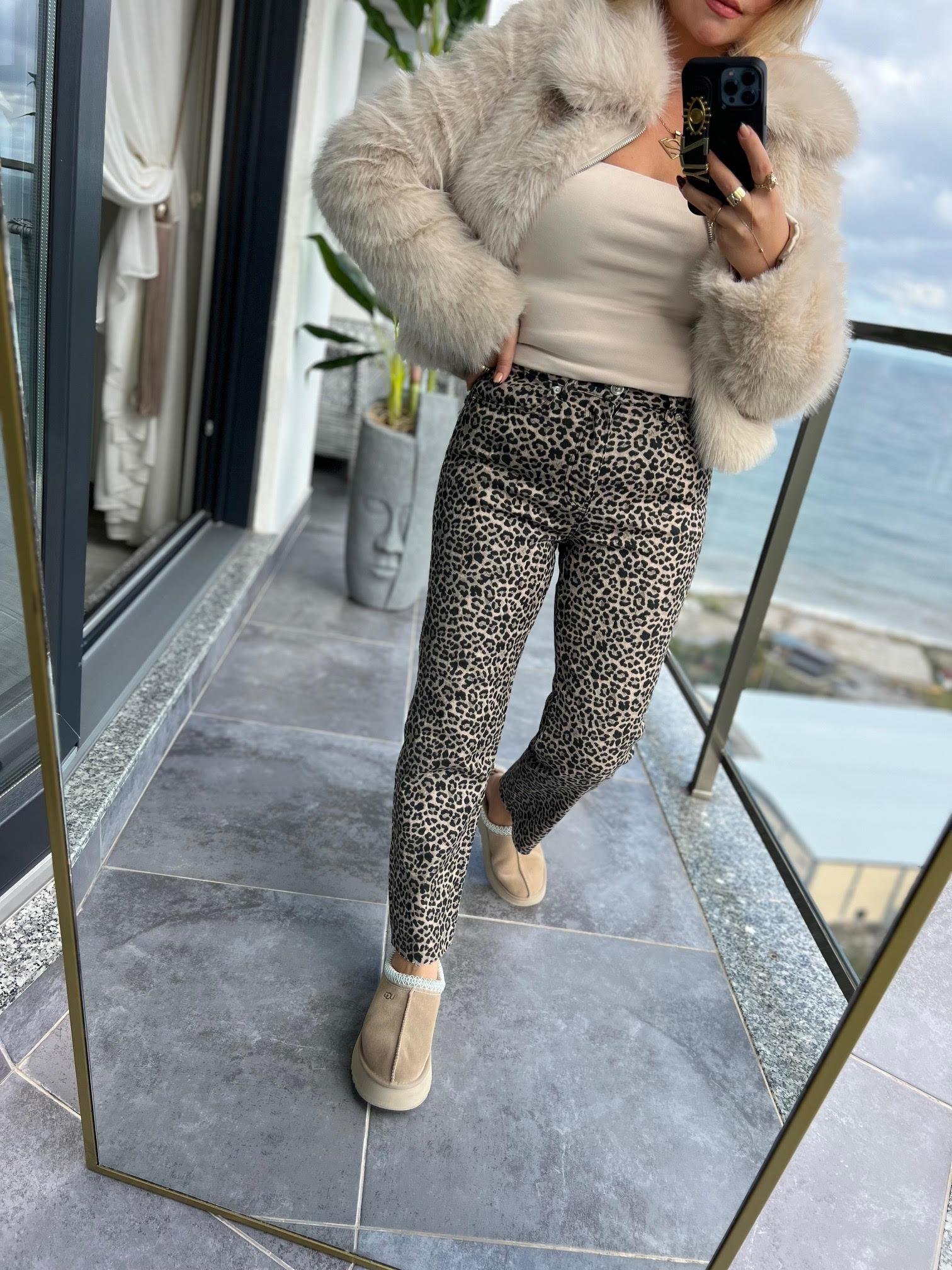 2402 Boyfit Kesk Paça Jean KAHVE