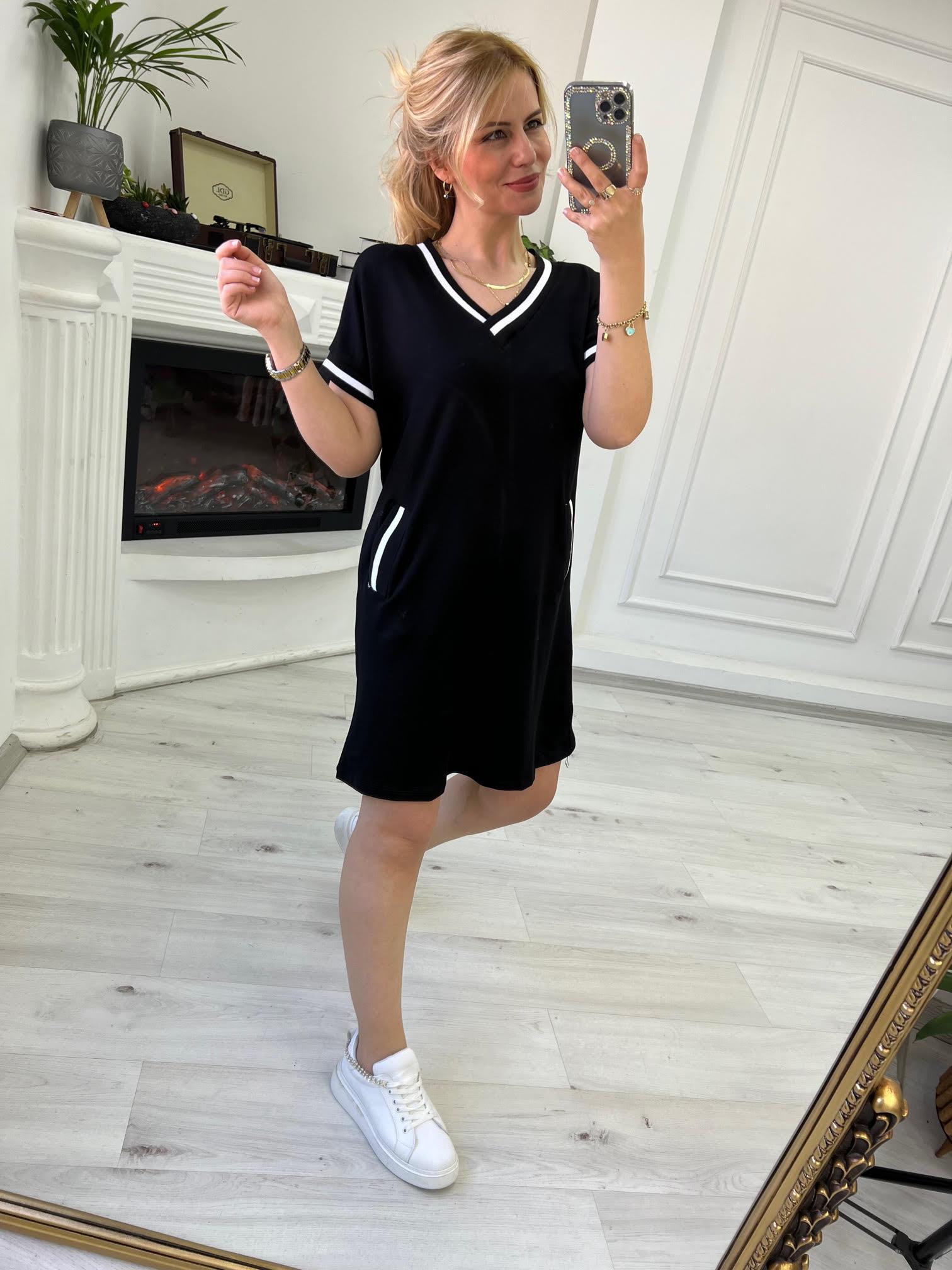 247092 Elbise SİYAH