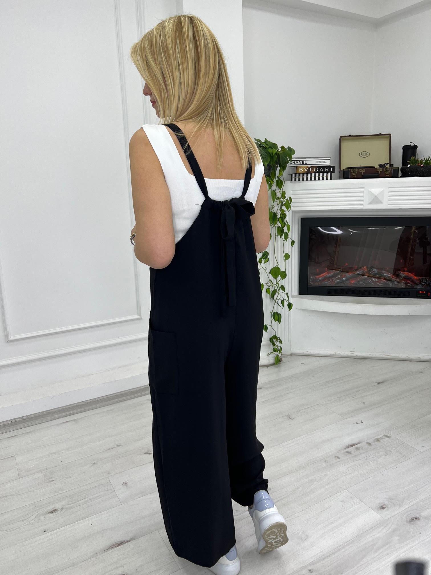 24849 Owersize Tulum SİYAH