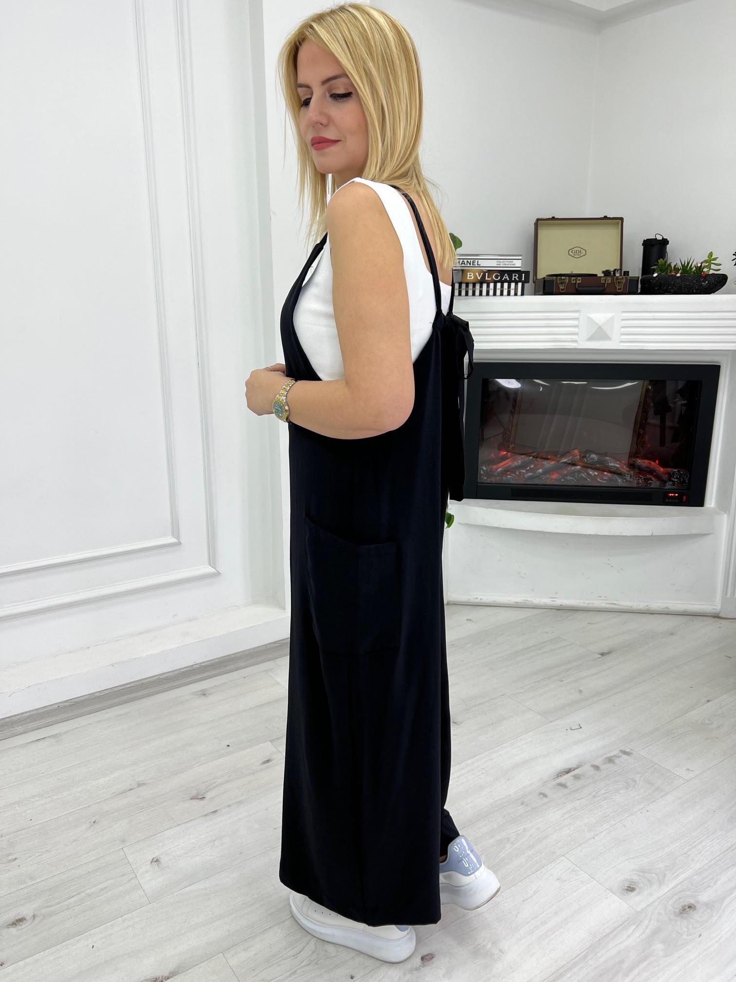 24849 Owersize Tulum SİYAH