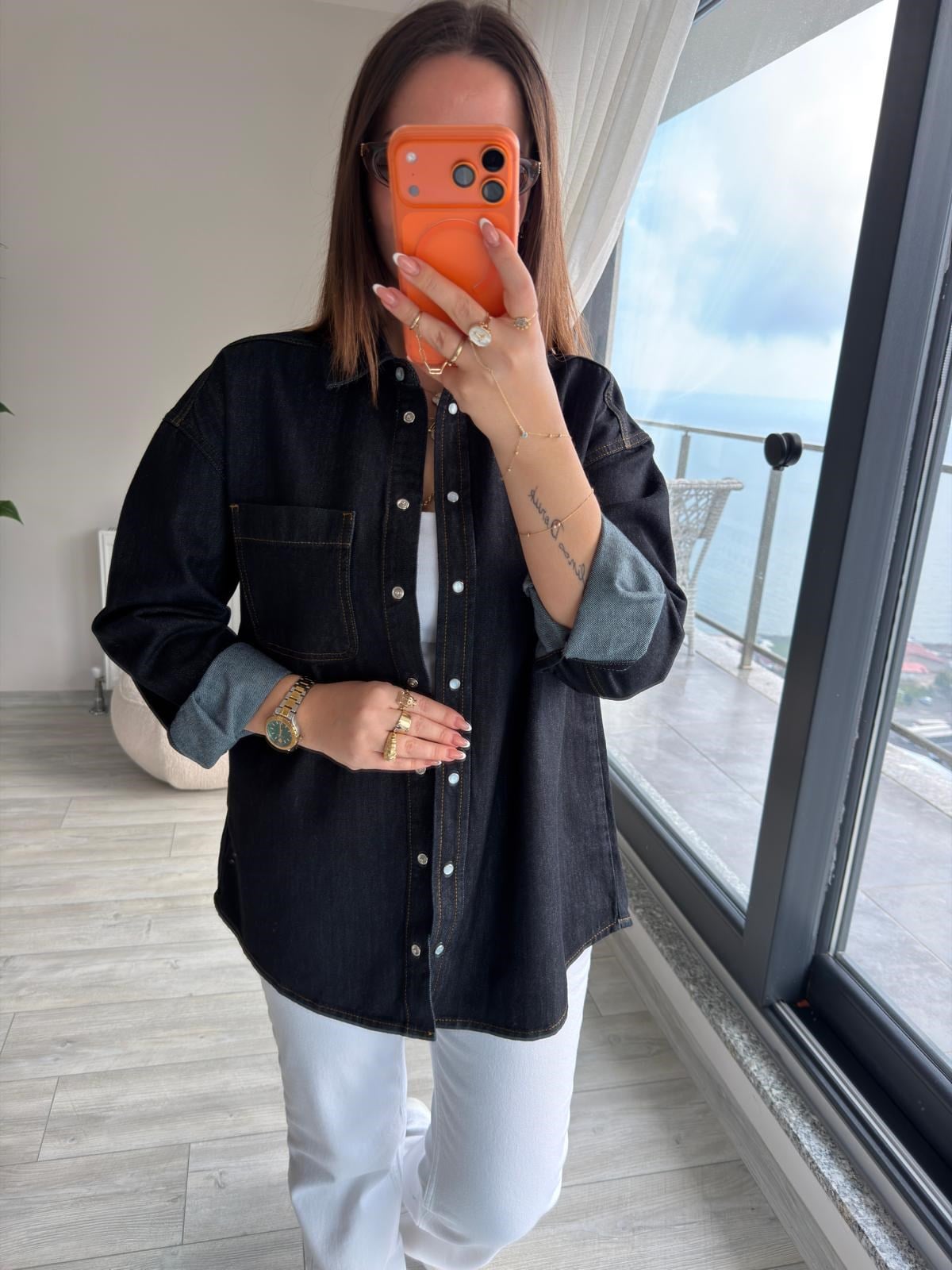 2505 Tek Cep Kot Ceket LACİVERT