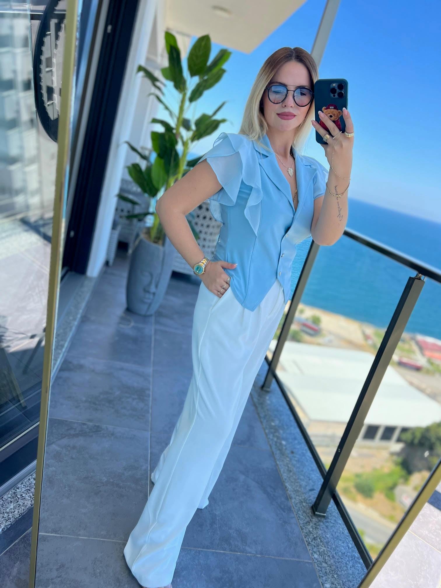 2670 Bluz BEBE MAVİ