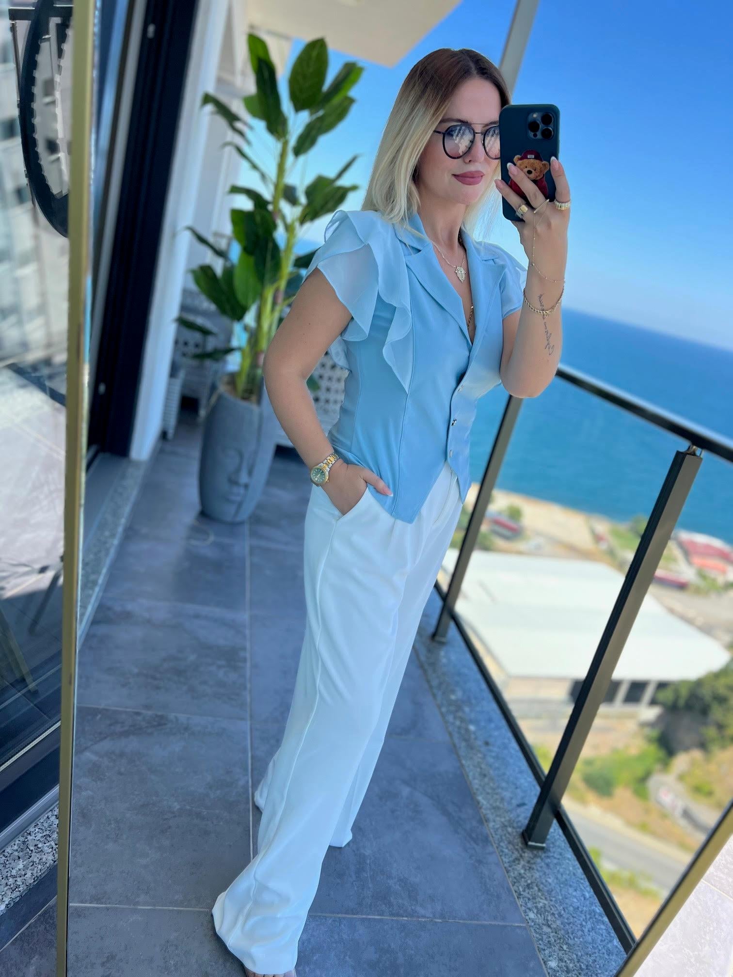 2670 Bluz BEBE MAVİ