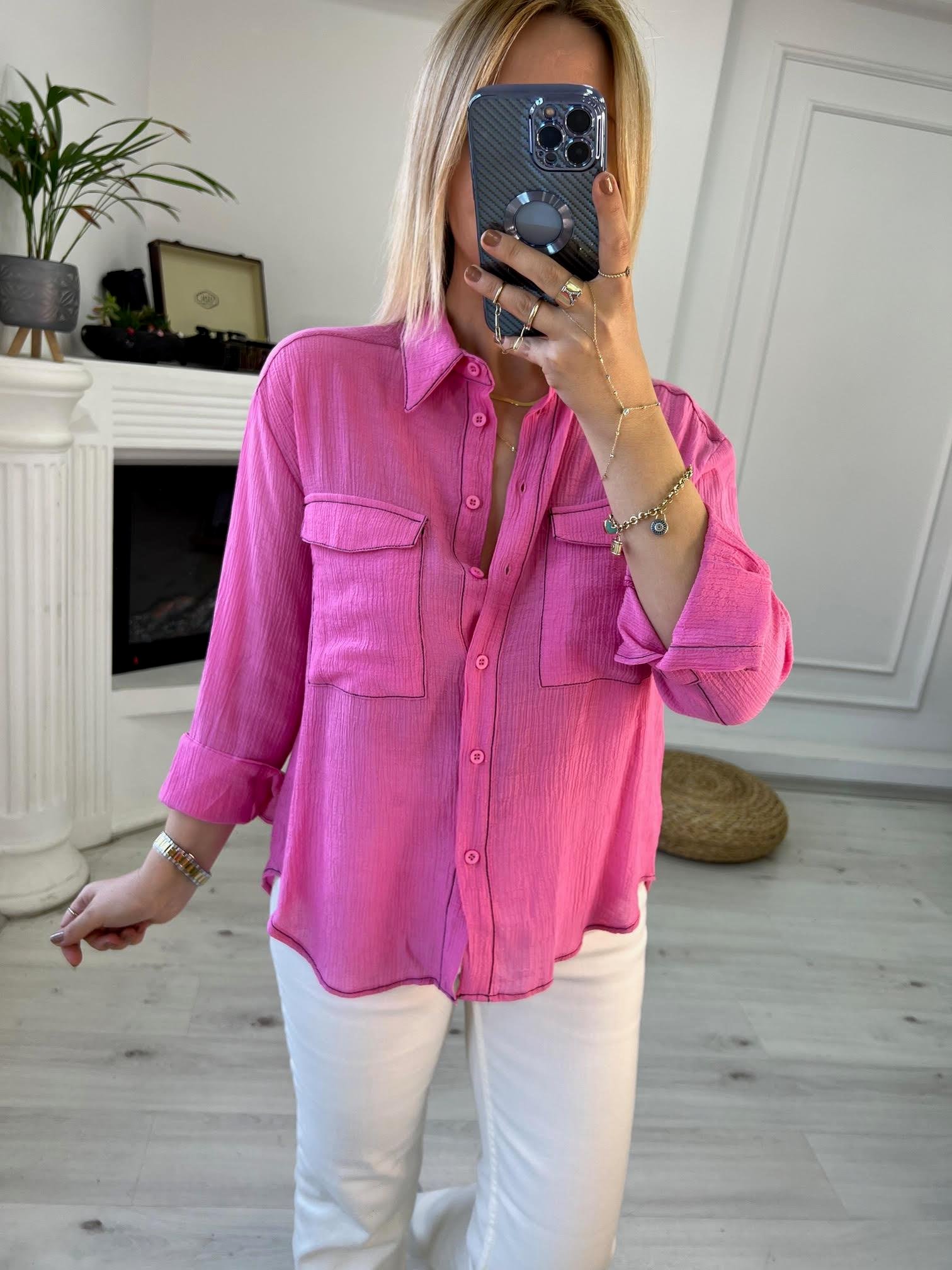 2729 Gömlek PEMBE