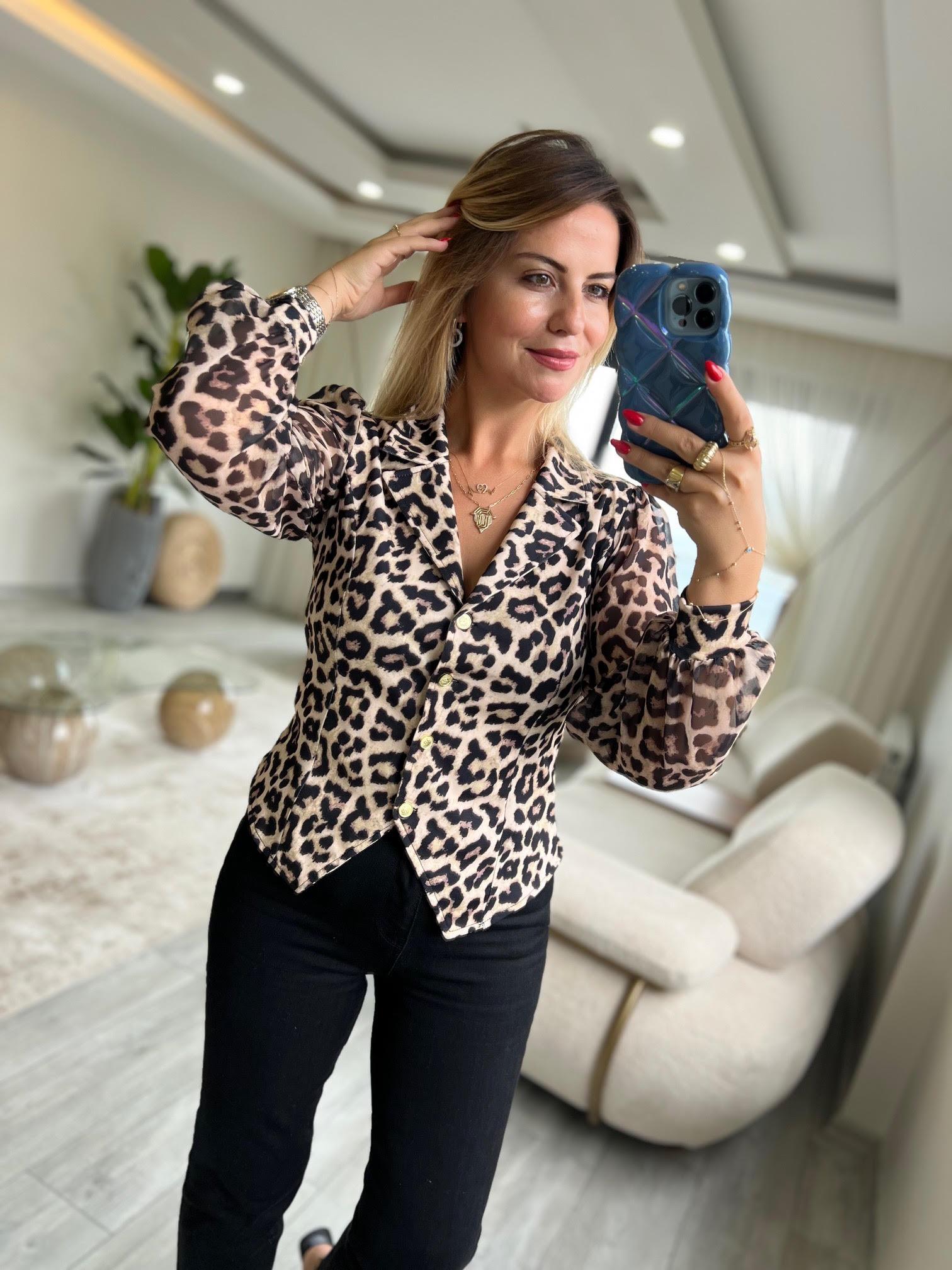 2771 Leopar Bluz LEOPAR