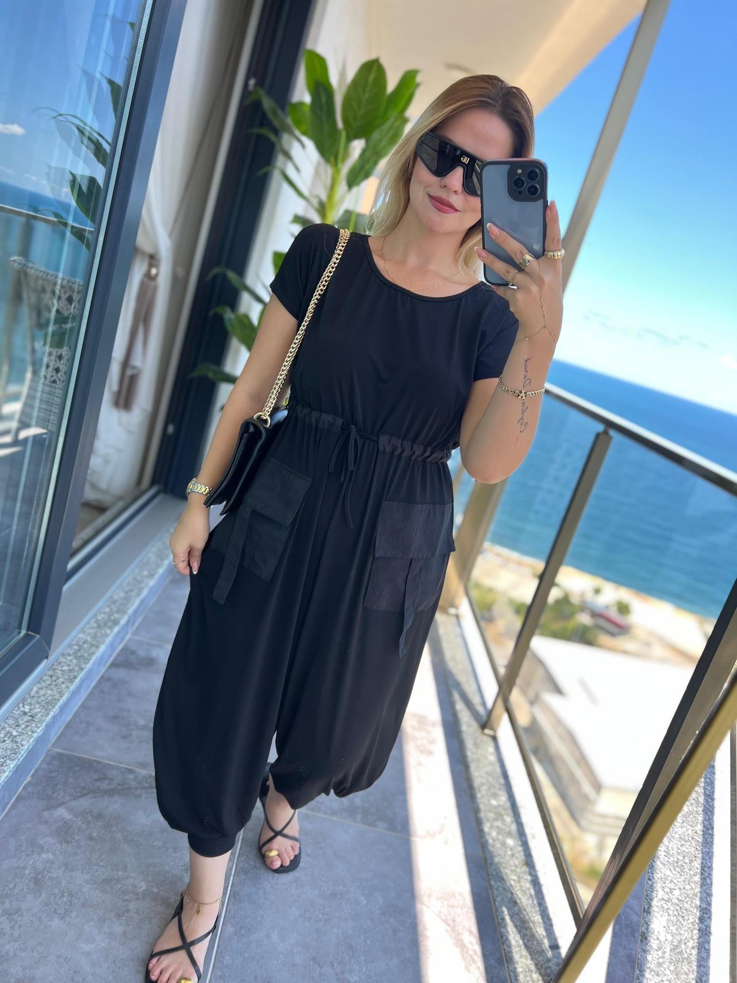 27890 Tasarım Tulum SİYAH