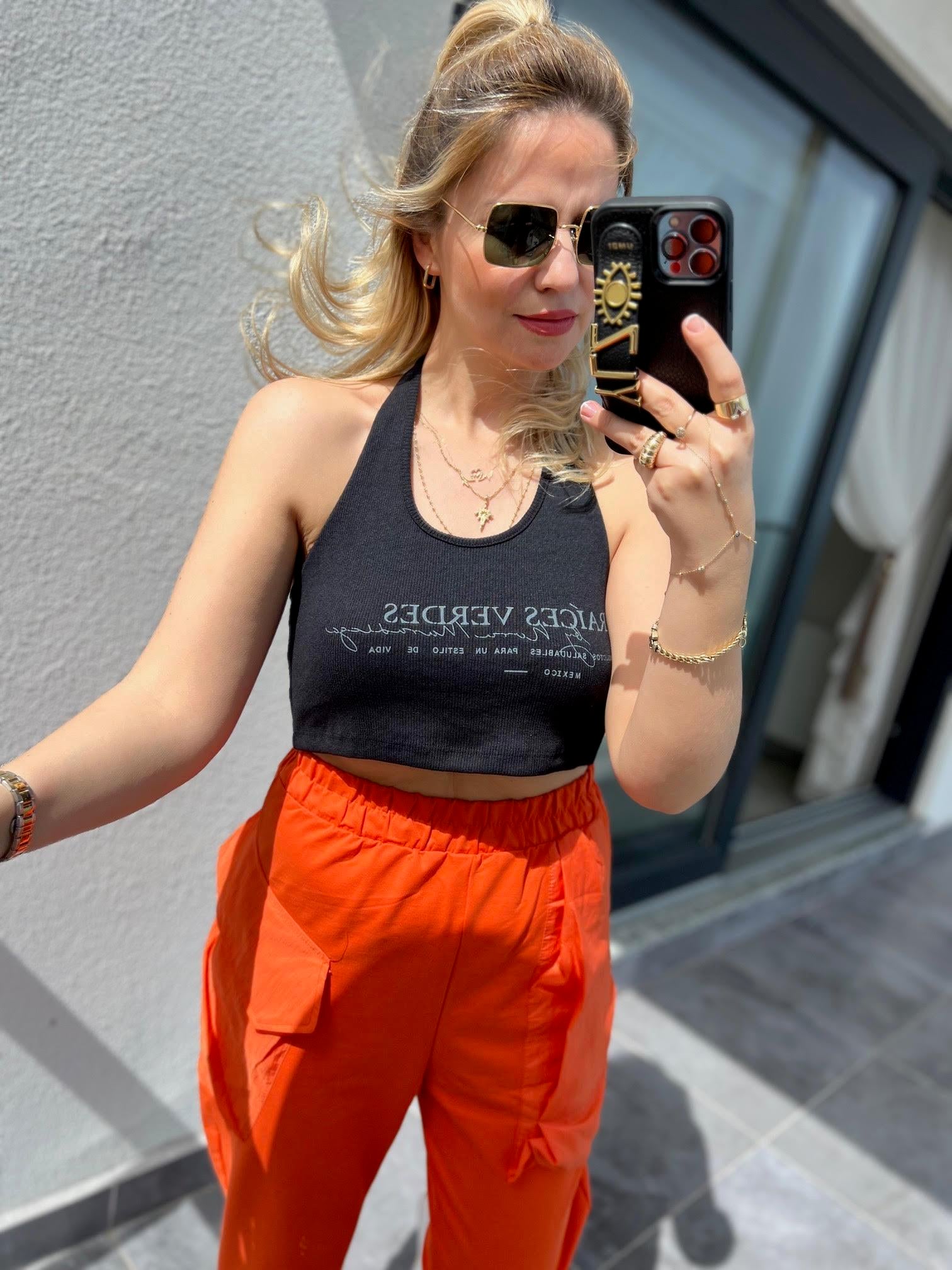 28446 Vatkalı Geniş Yaka Tshirt SİYAH