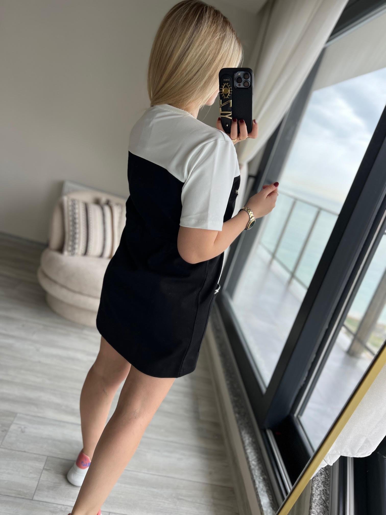 28543 Fermuarlı Elbise