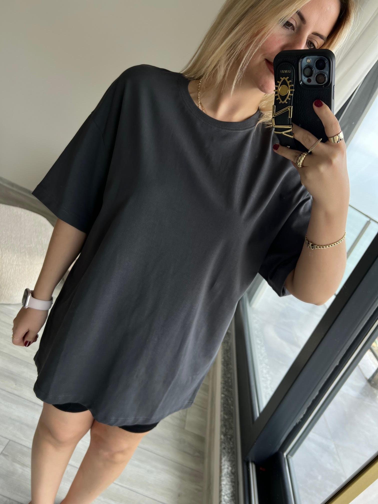 30310 Pamuklu Owersize Tshirt