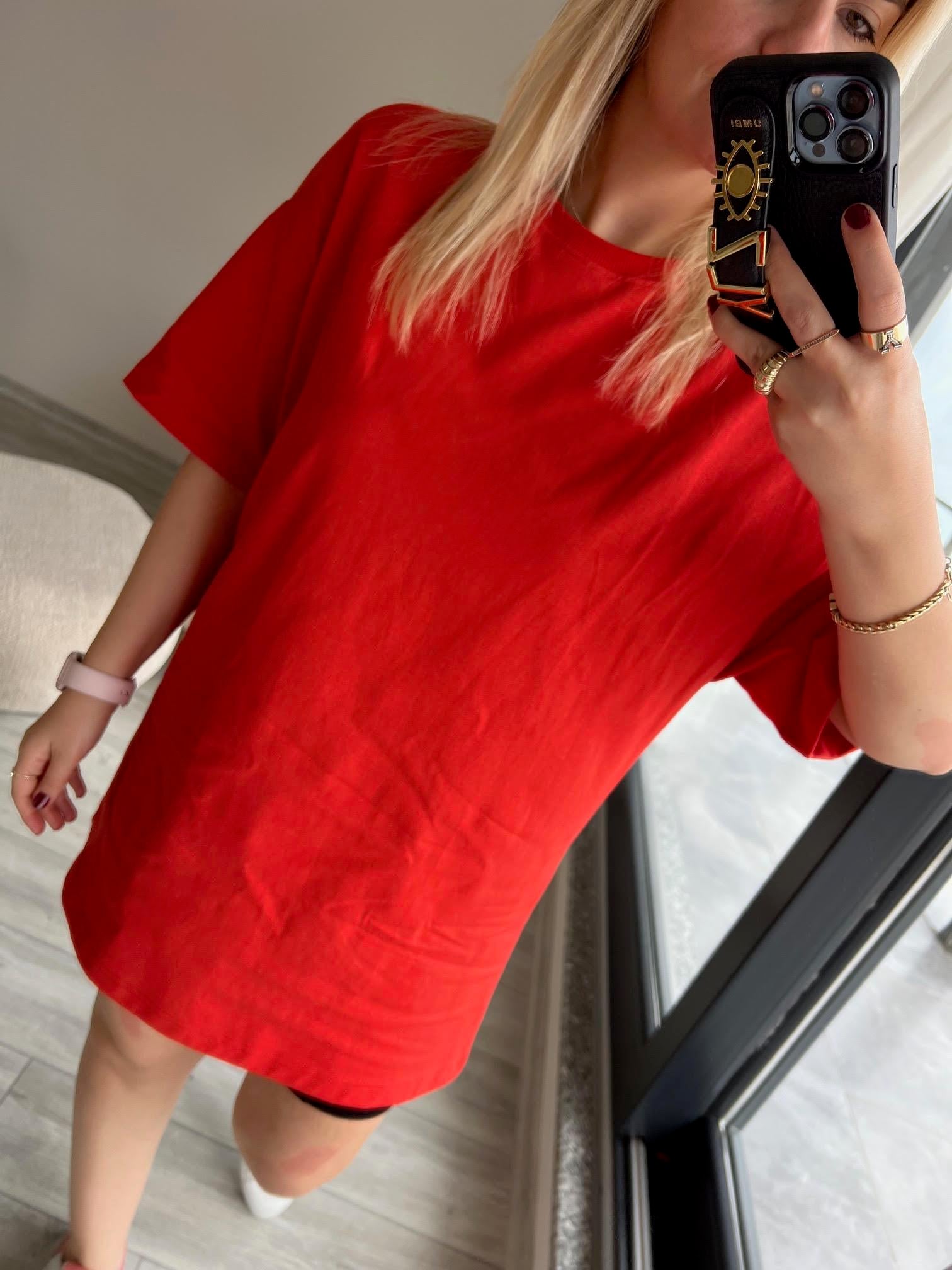 30310 Pamuklu Owersize Tshirt