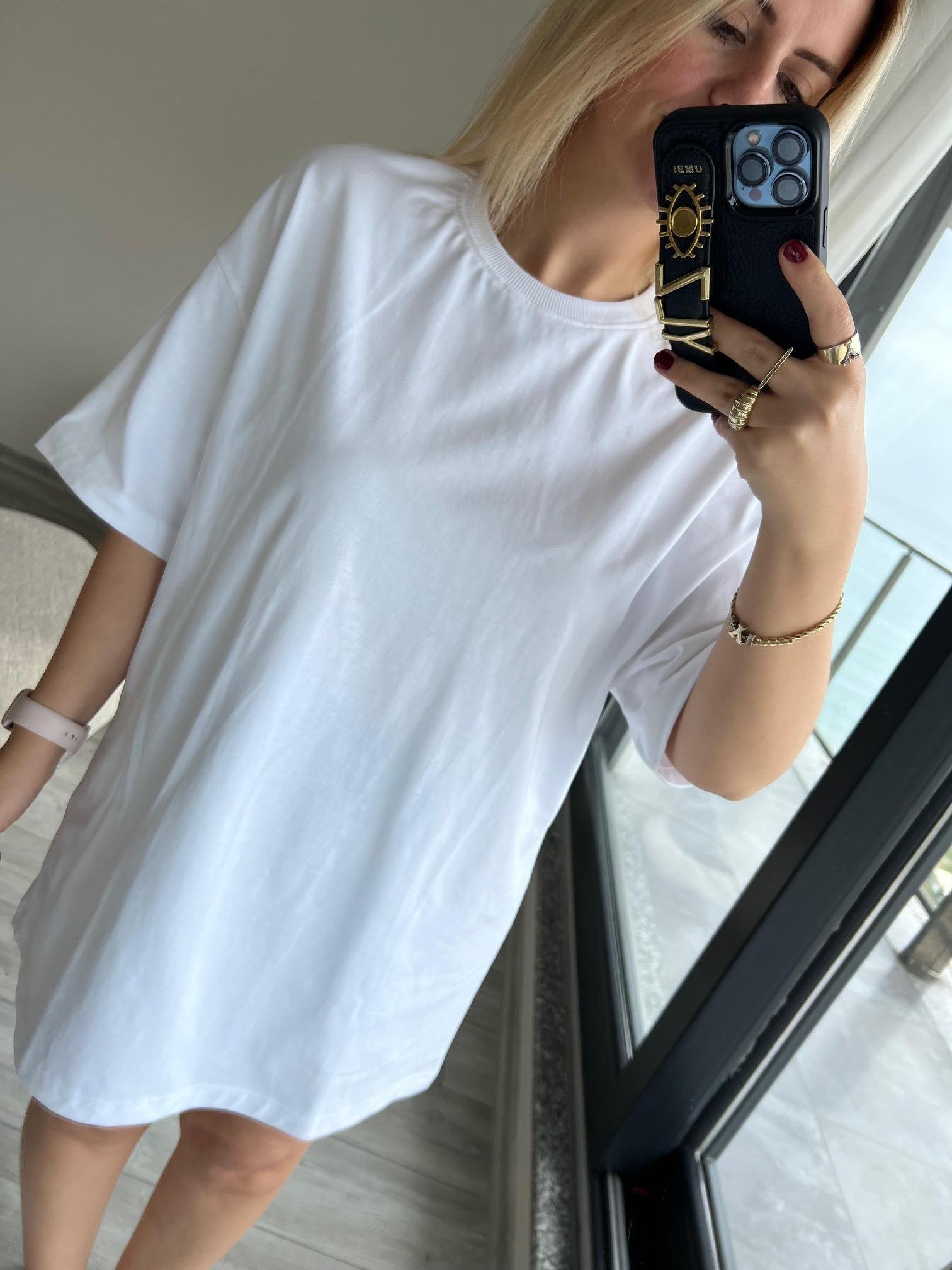 30310 Pamuklu Owersize Tshirt