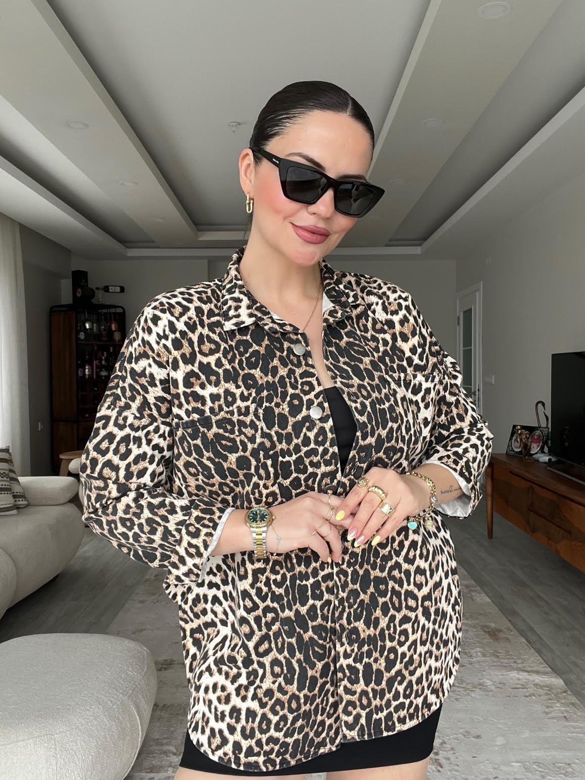 317 Cepli Gömlek LEOPAR