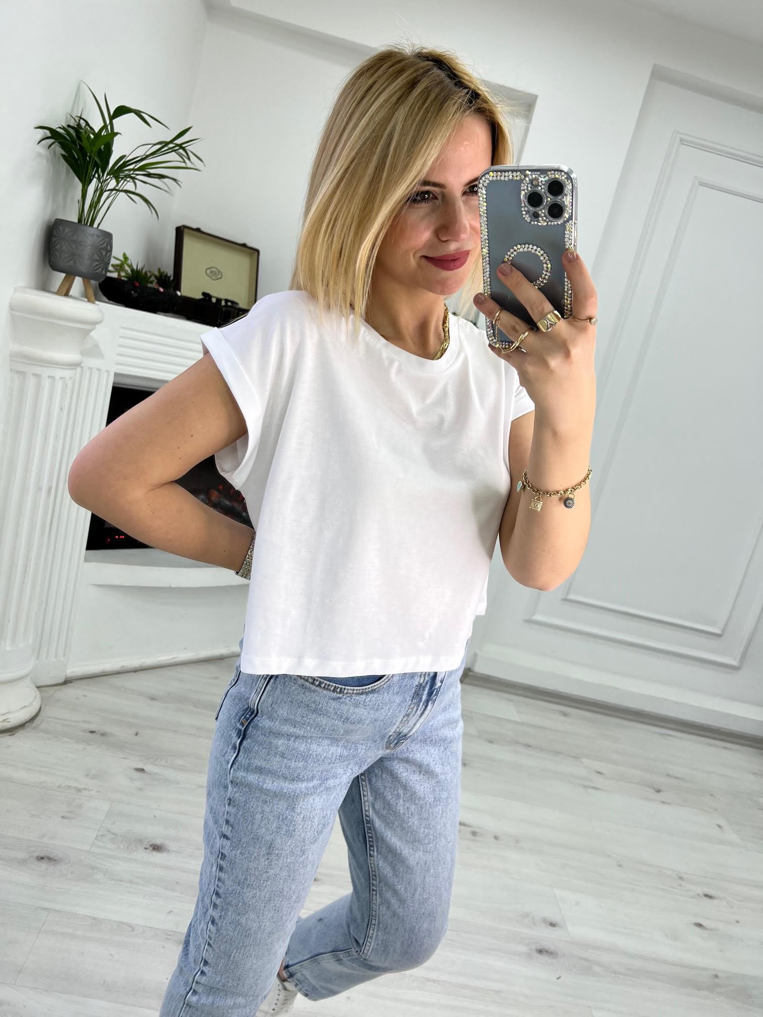 3431 Tshirt BEYAZ