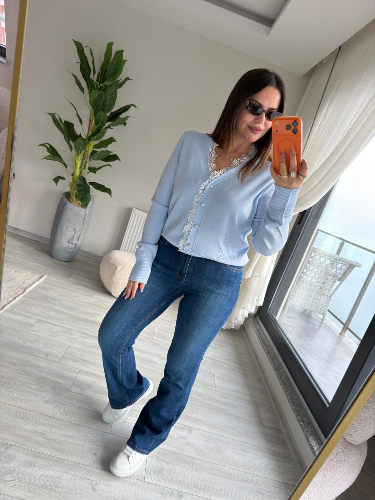 3591 Kot Pantolon MAVİ