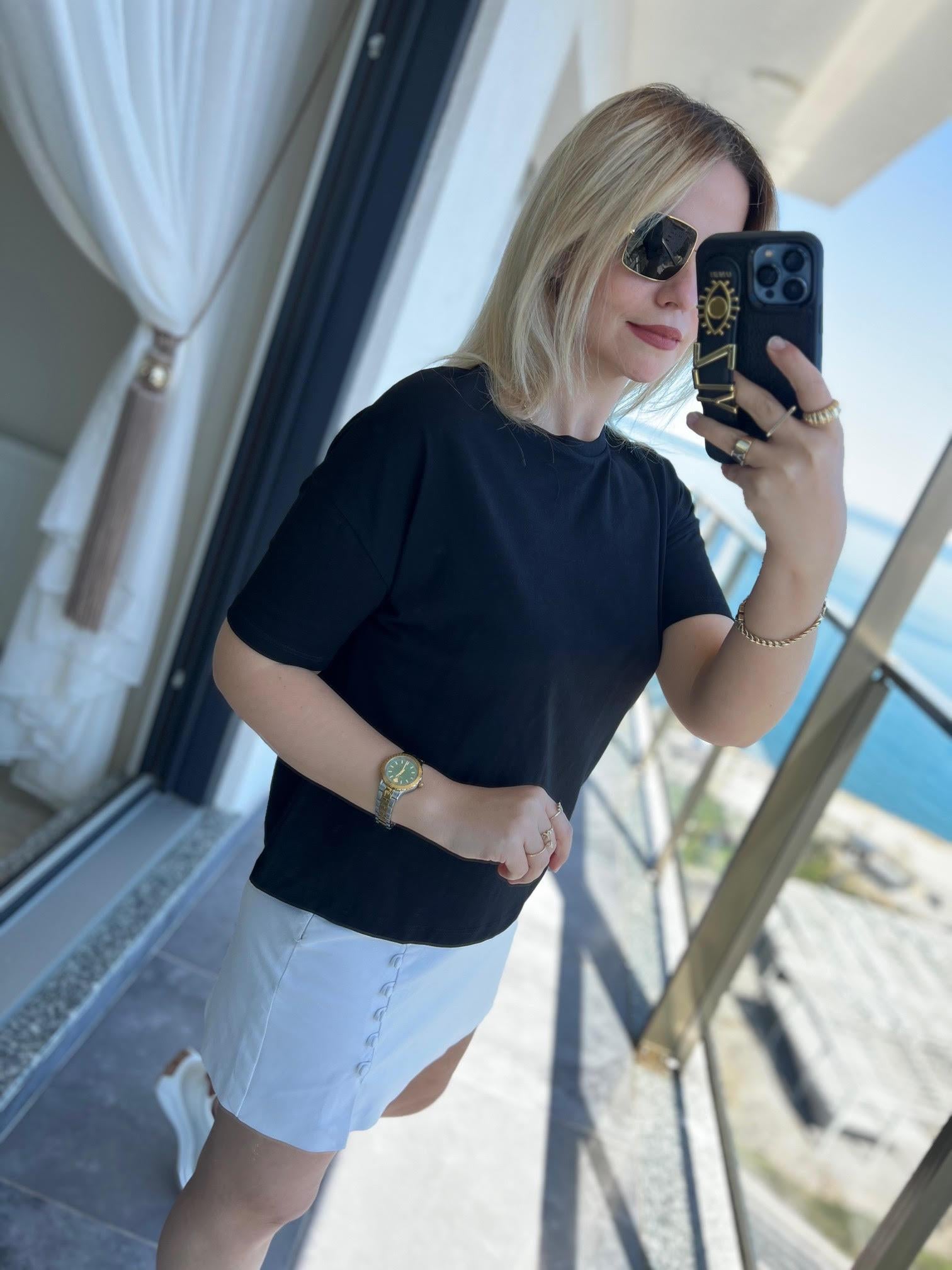 3683 Basic Tshirt SİYAH
