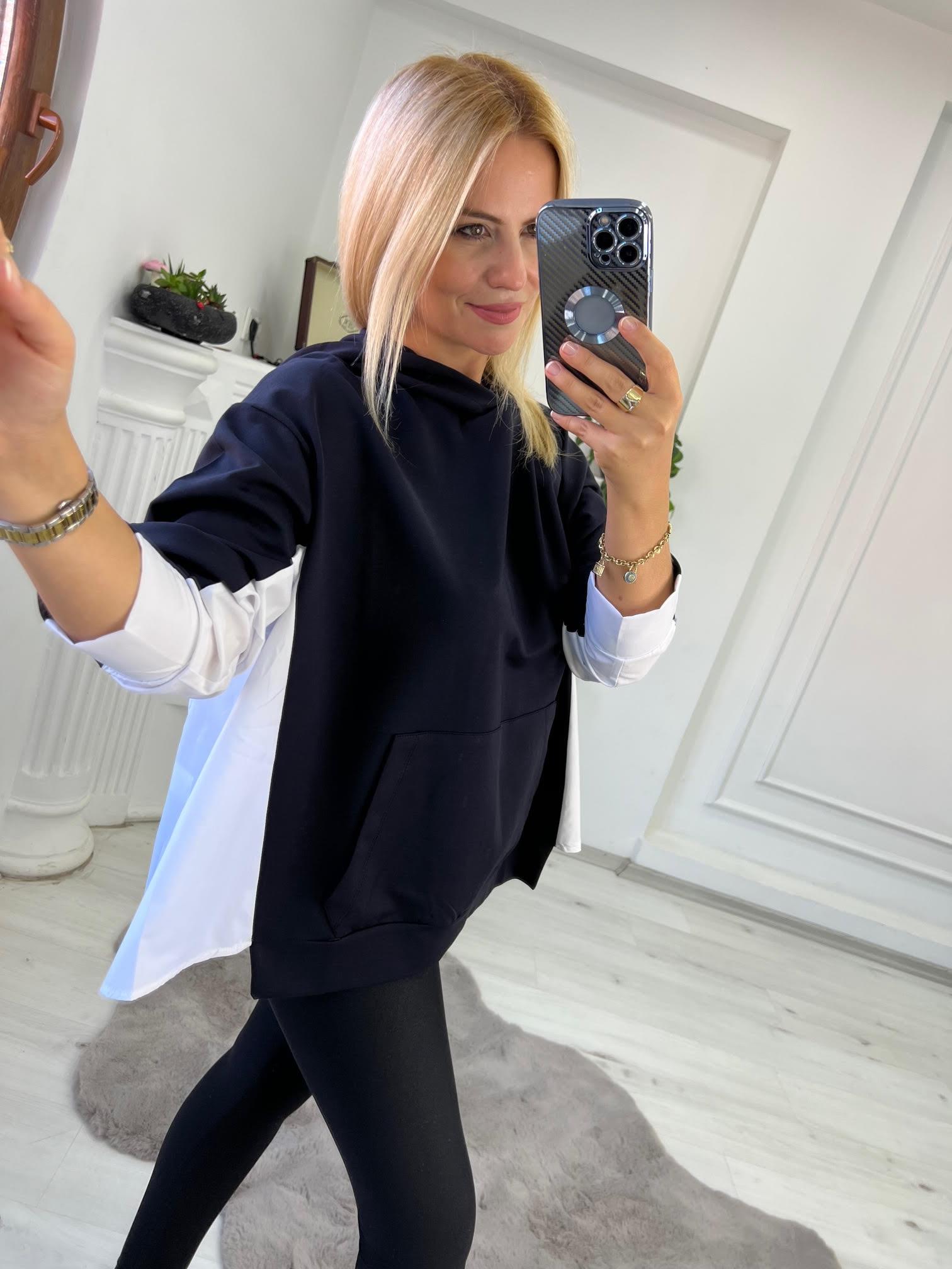 375 Kapüşonlu Sweat SİYAH