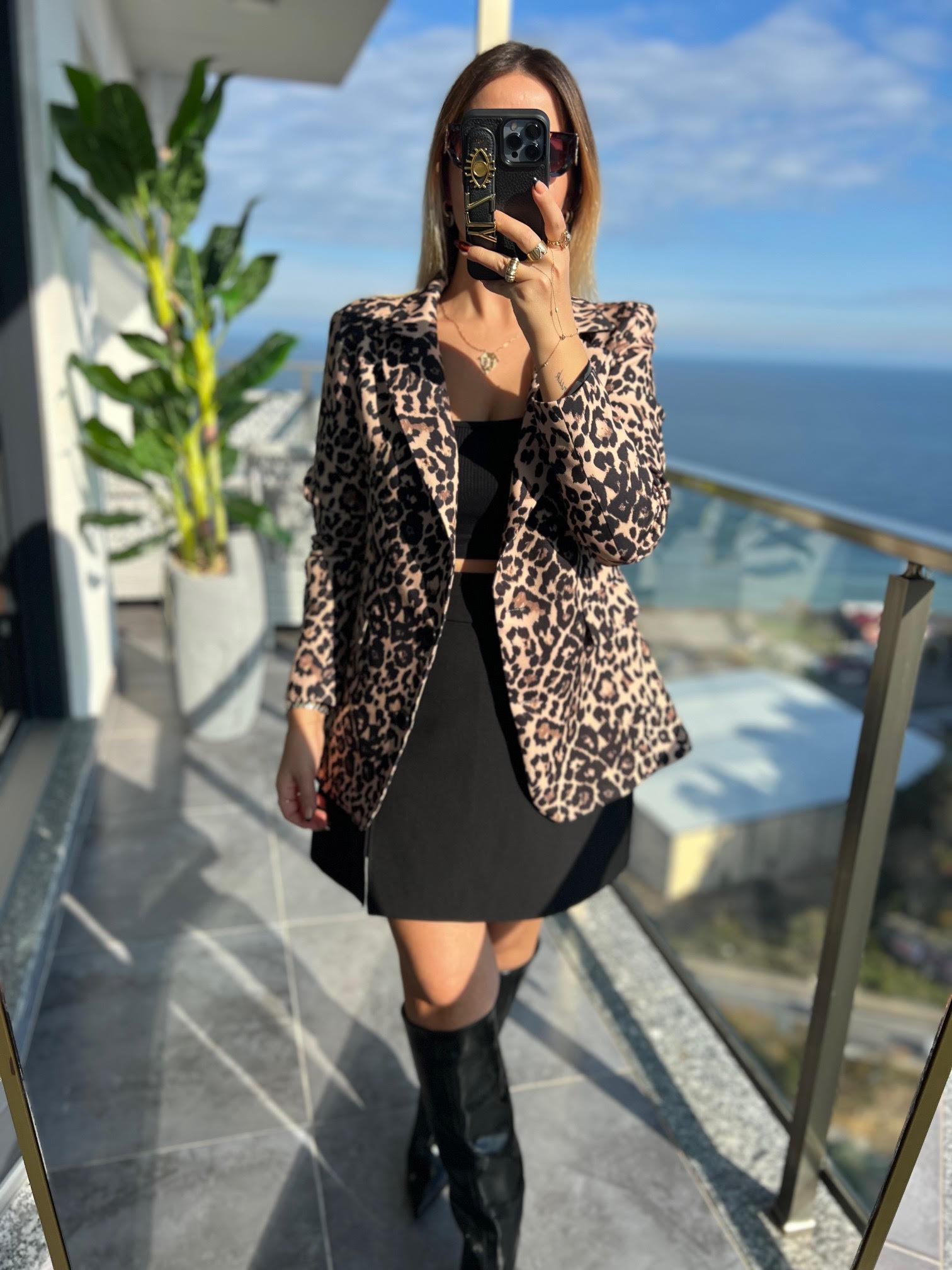 4090 Leopar Ceket LEOPAR
