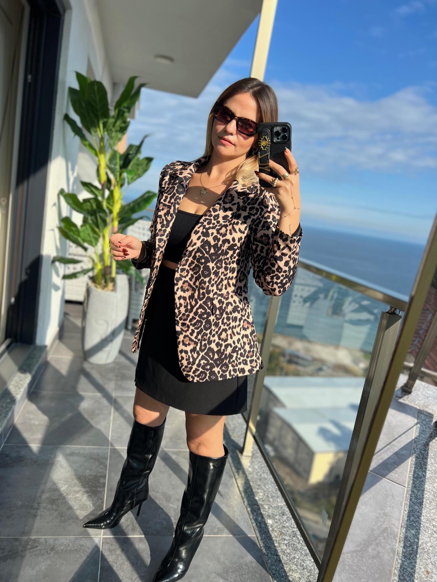 4090 Leopar Ceket LEOPAR