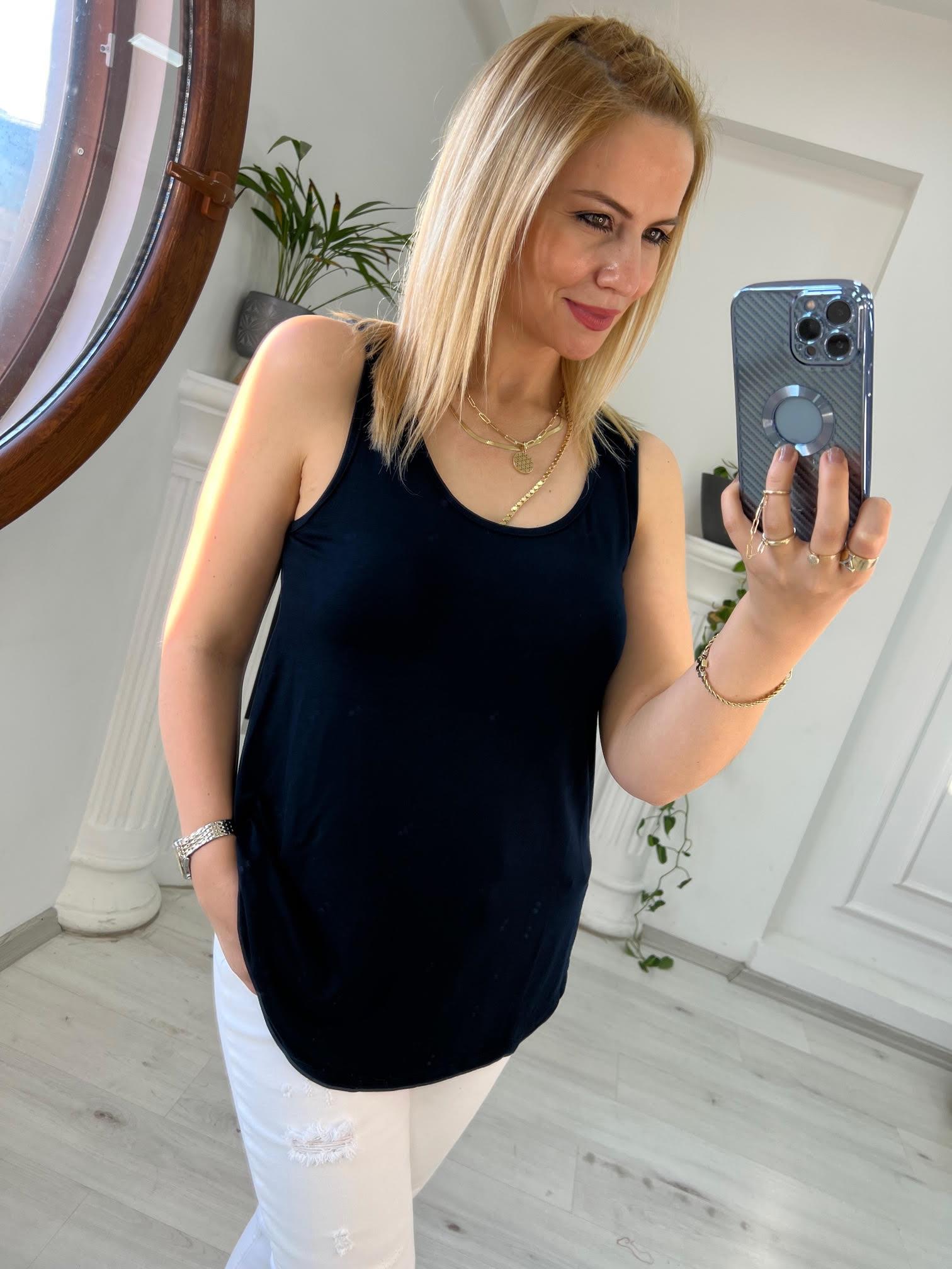 440 Basic Undershirt LACİVERT