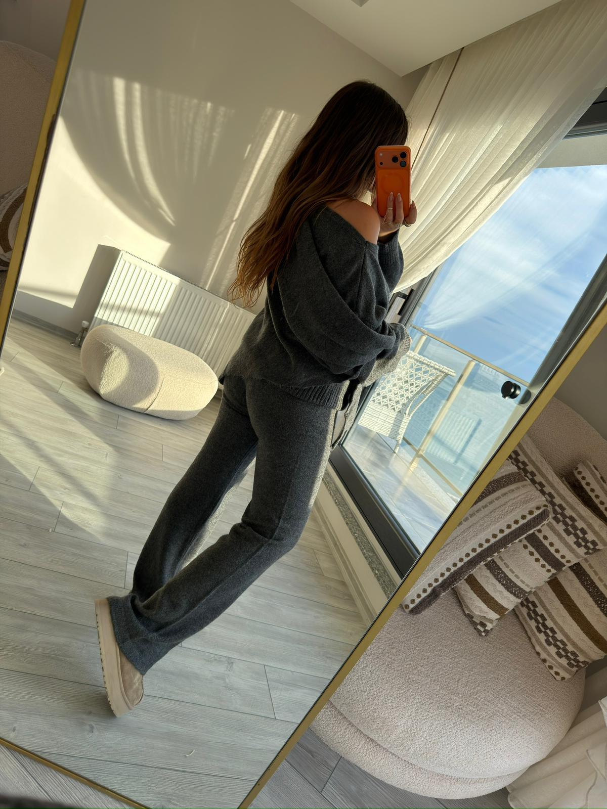 4587 Triko Pantolon ANTRESİT
