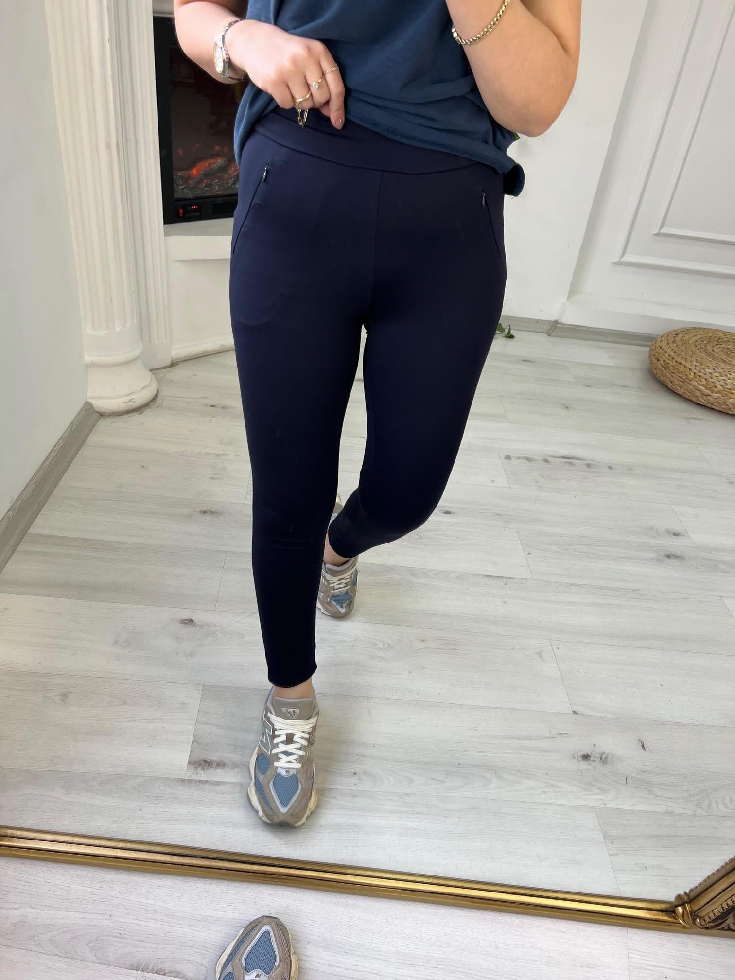 4681 Cebi Fermuarlı Tayt LACİVERT