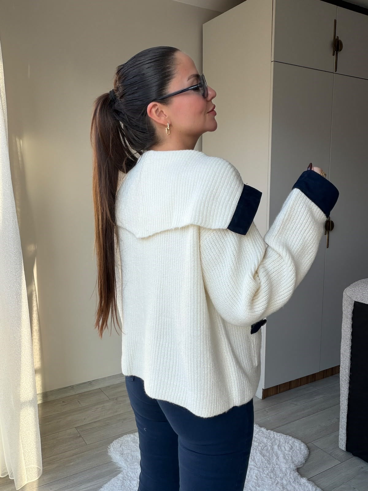 4859 Denizci Yaka EKRU