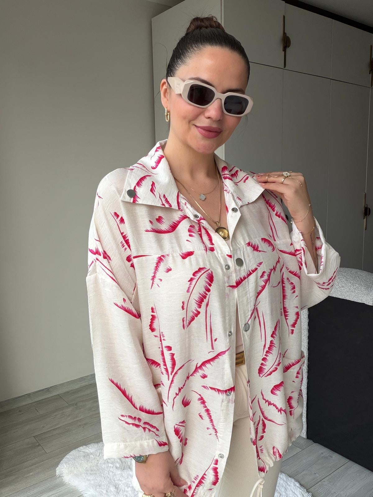 497 Tiril Ceket PEMBE