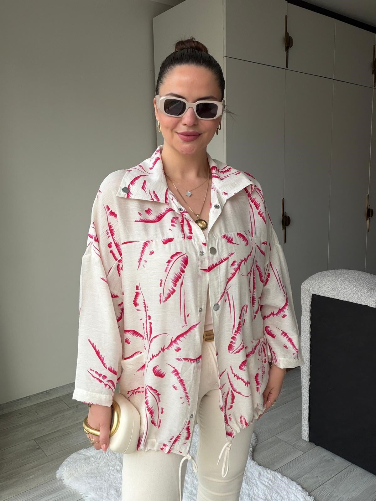 497 Tiril Ceket PEMBE