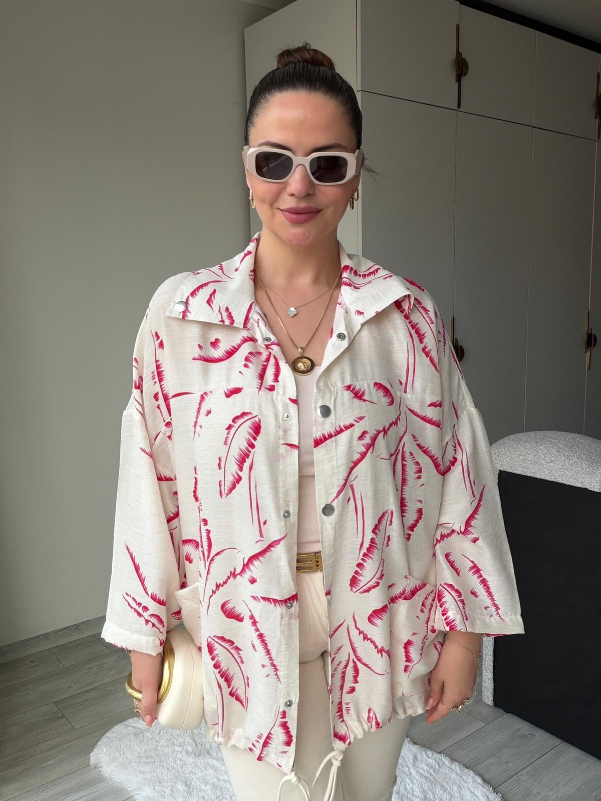 497 Tiril Ceket PEMBE