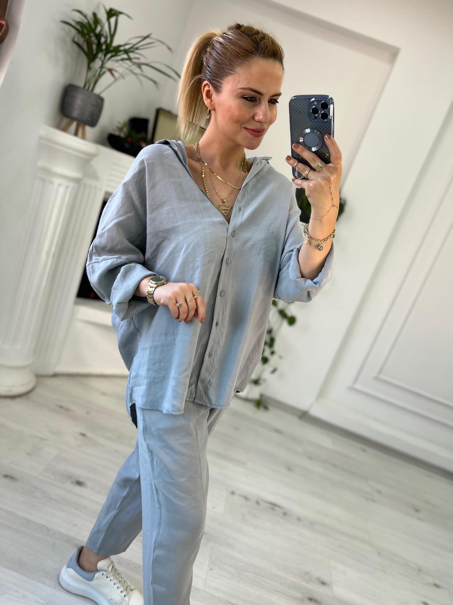 50838 Gömlek Pantolon Takım MİNT