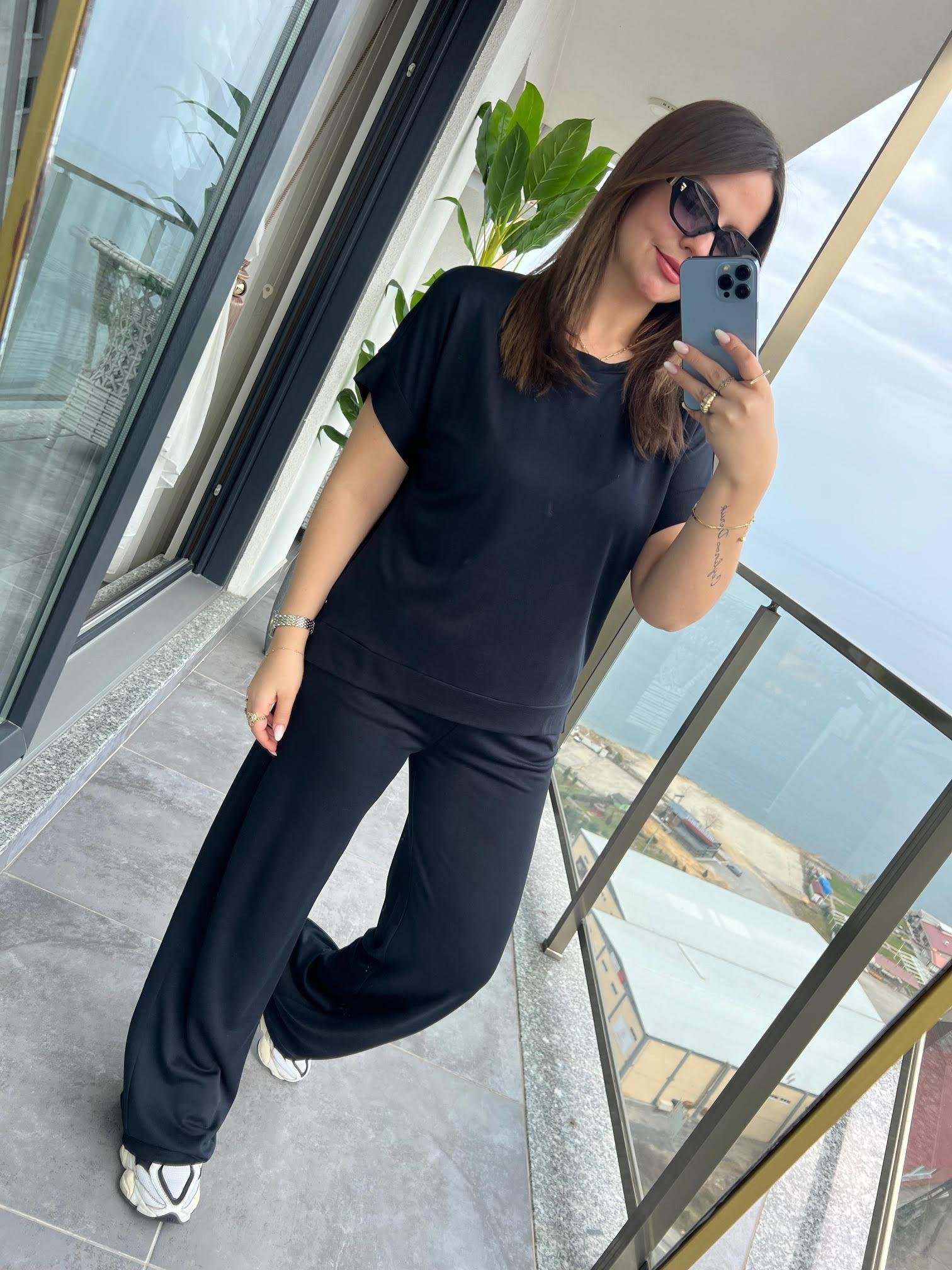 50904 Tshırt Pantalon Takım FÜME