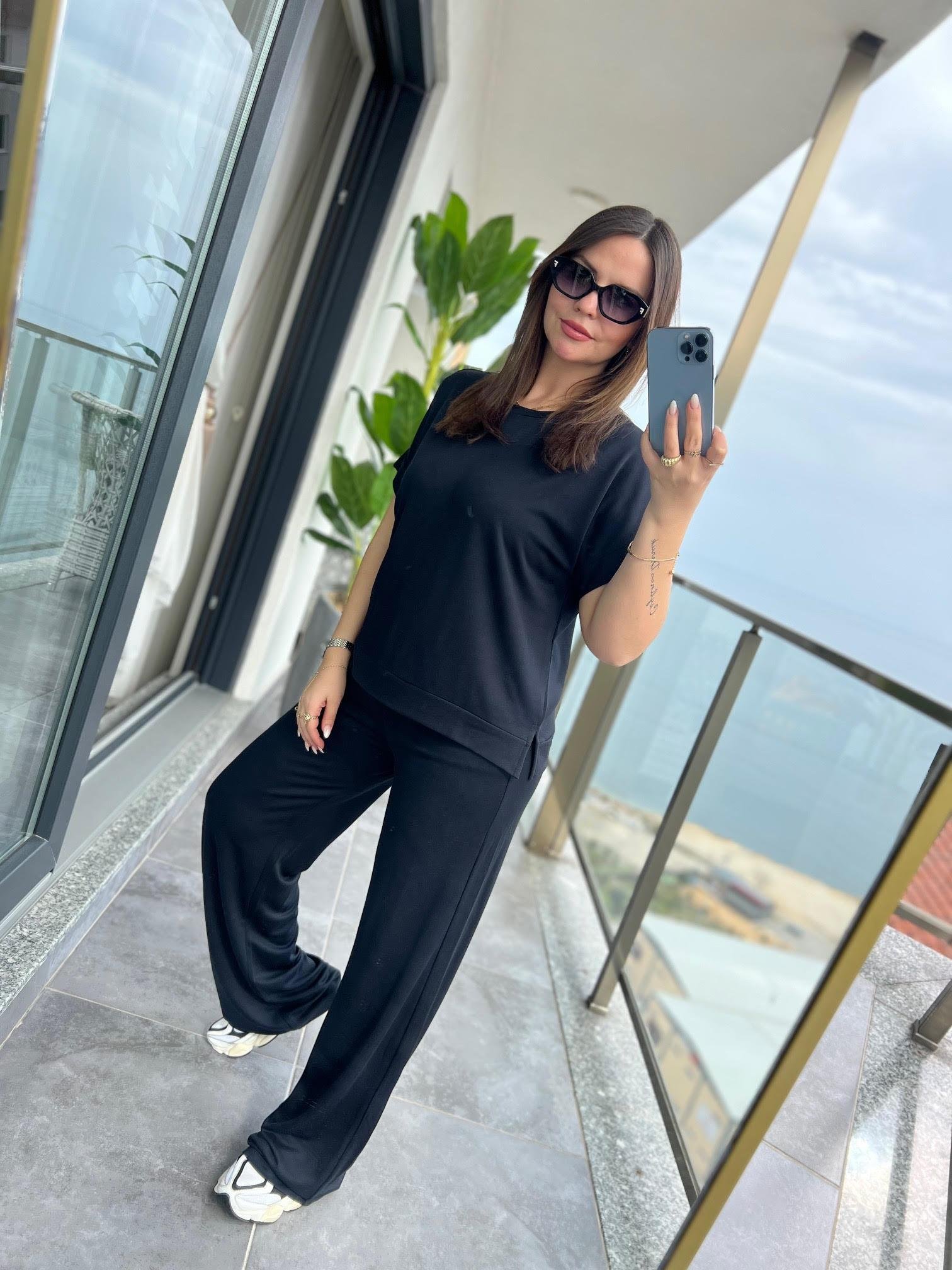 50904 Tshırt Pantalon Takım FÜME
