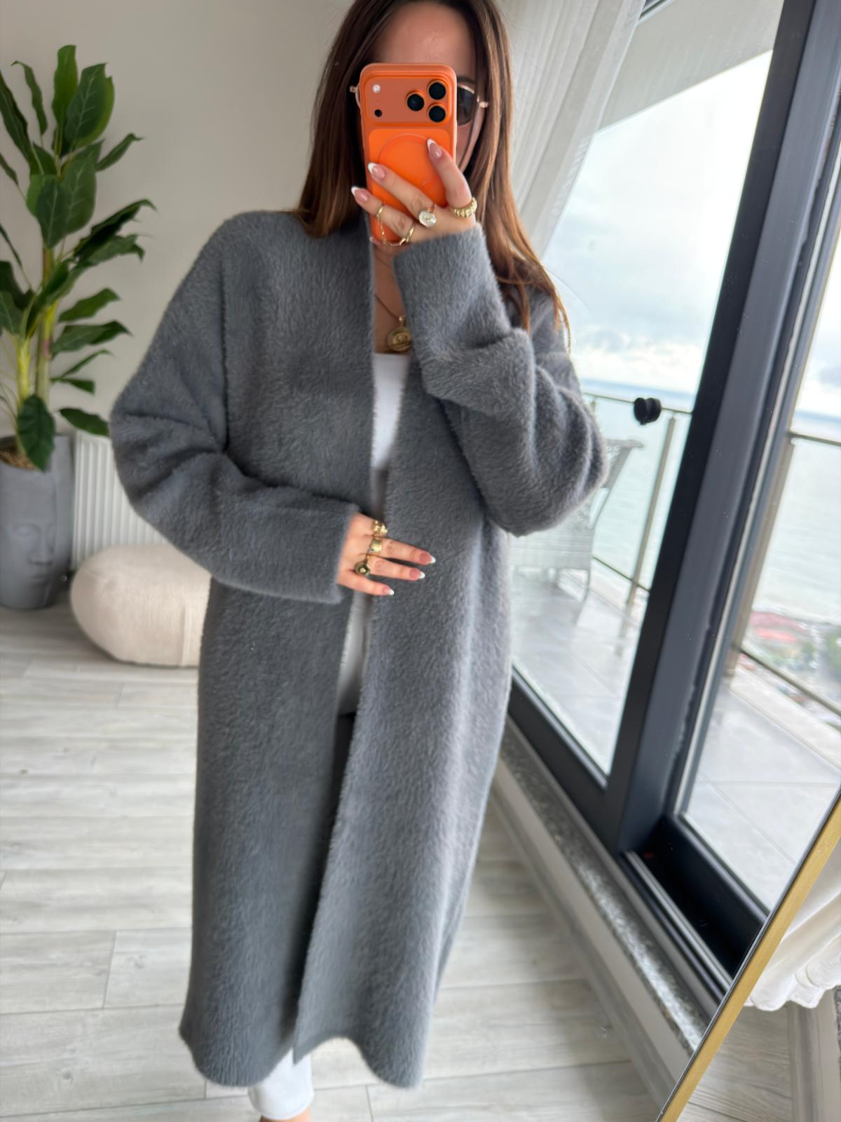 5140 Ara Boy Yumoş Hırka ANTRESİT