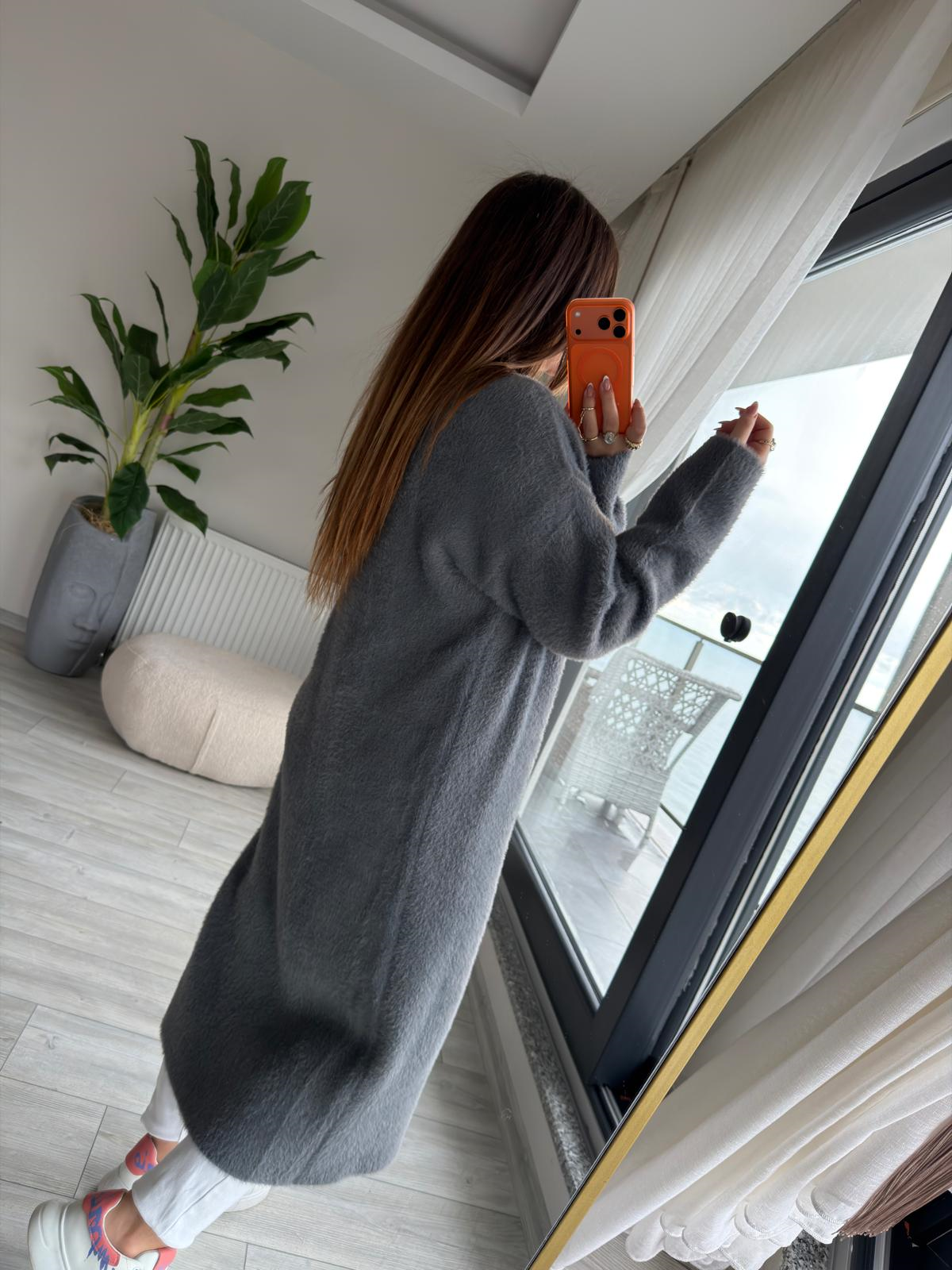 5140 Ara Boy Yumoş Hırka ANTRESİT